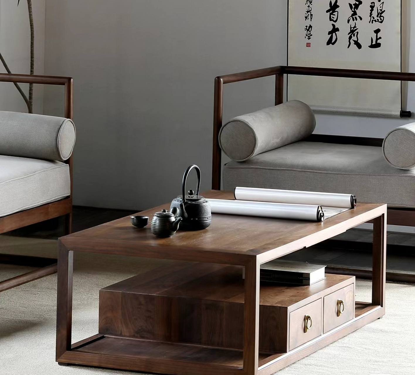 新中式风格 | 禅意沙发～ 在传统美学规范之下,融合东西方家具风格