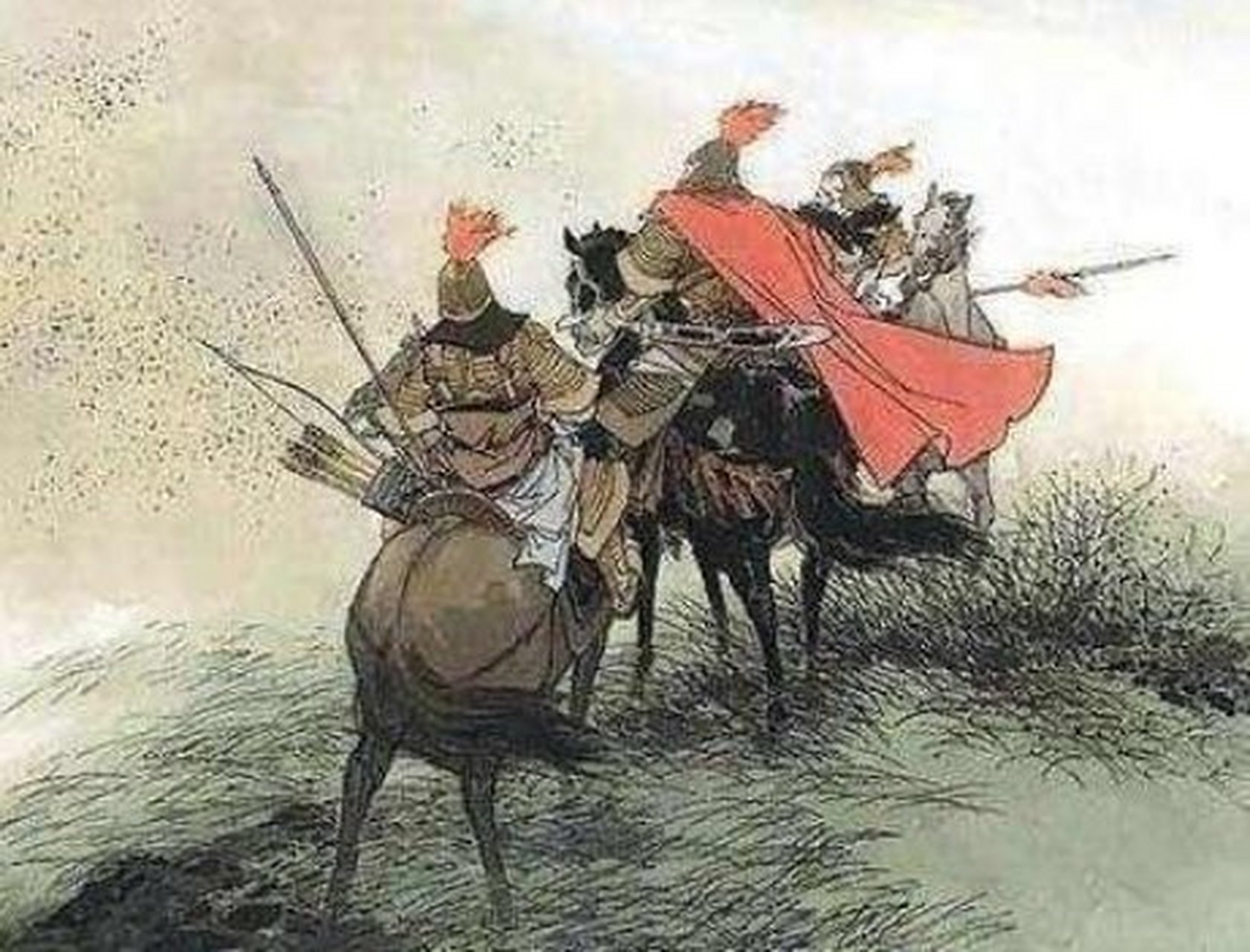 西突厥突骑施人,"北斗七星高,哥舒夜带刀.