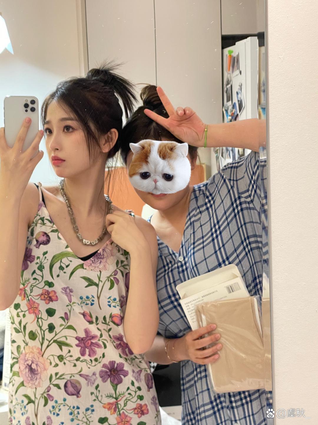 欣欣太可爱啦!@虞秋_ @演员虞书欣