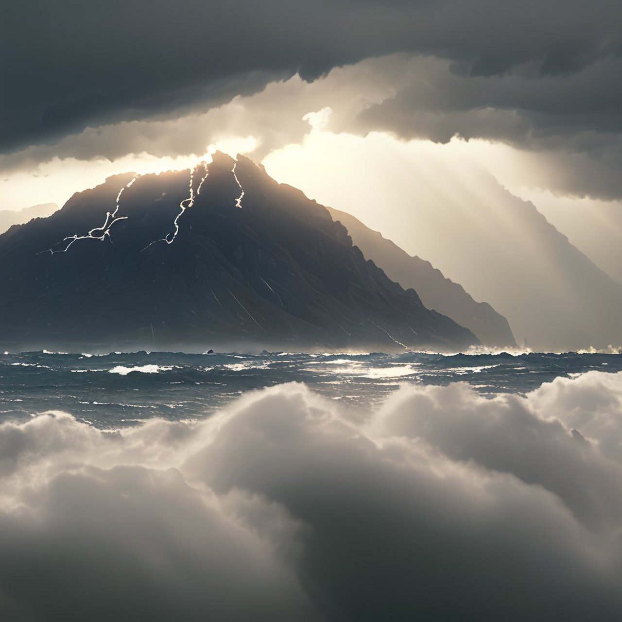 雨后的天空,像是去了一层尘土,让一切变得清新如新,宛如机遇降临.