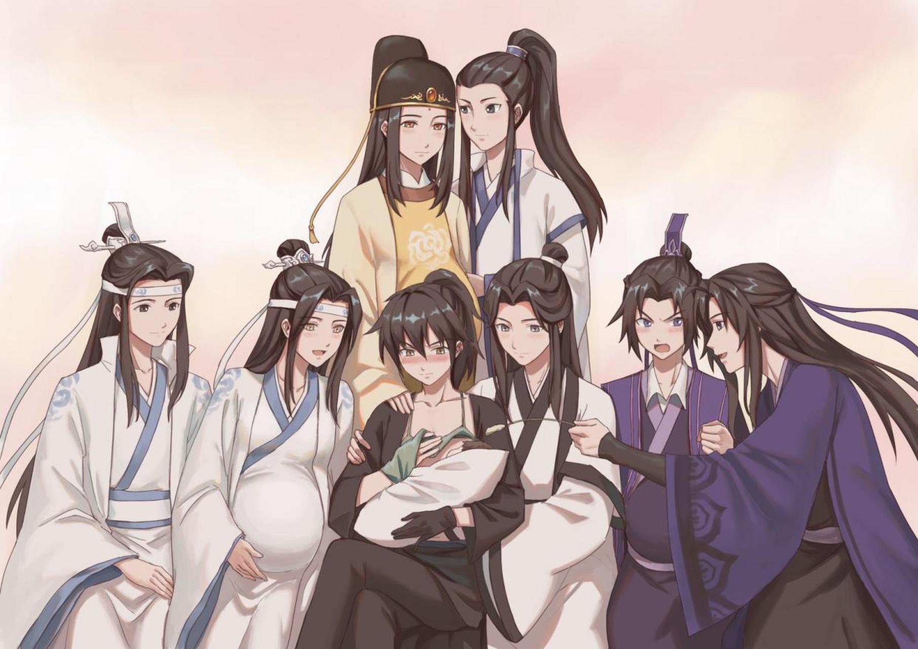 魔道祖师现代众人图片