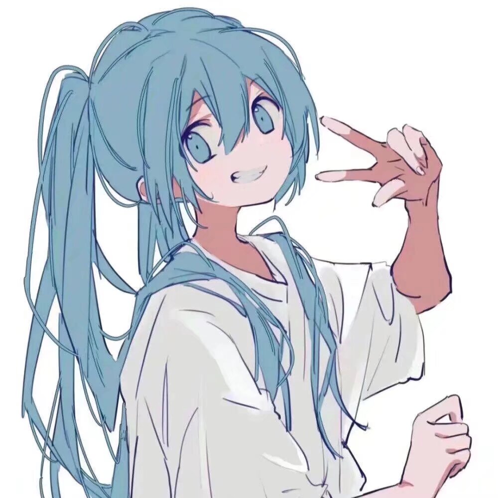 初音未来头像唯美图片