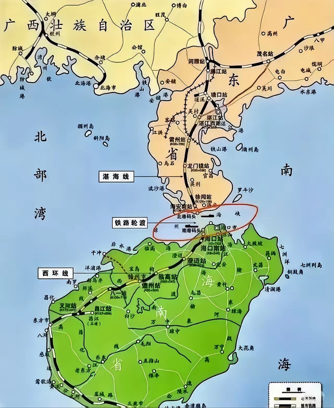 琼州海峡就18公里宽,可至今没跨海大桥,太让人意外了!