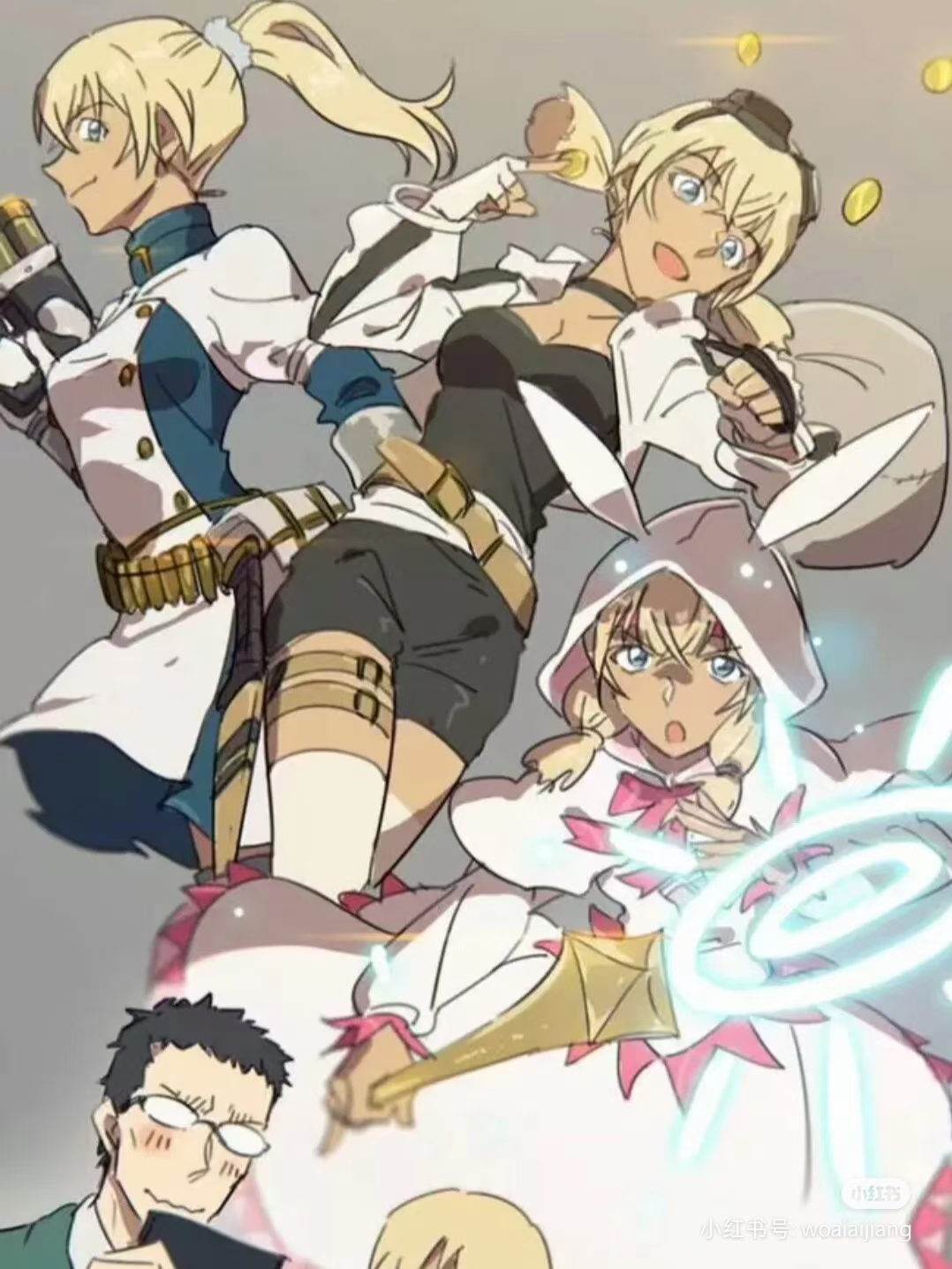 名侦探柯南# #赤井秀一# #工藤新一# #江户川柯南# #动漫# #琴酒