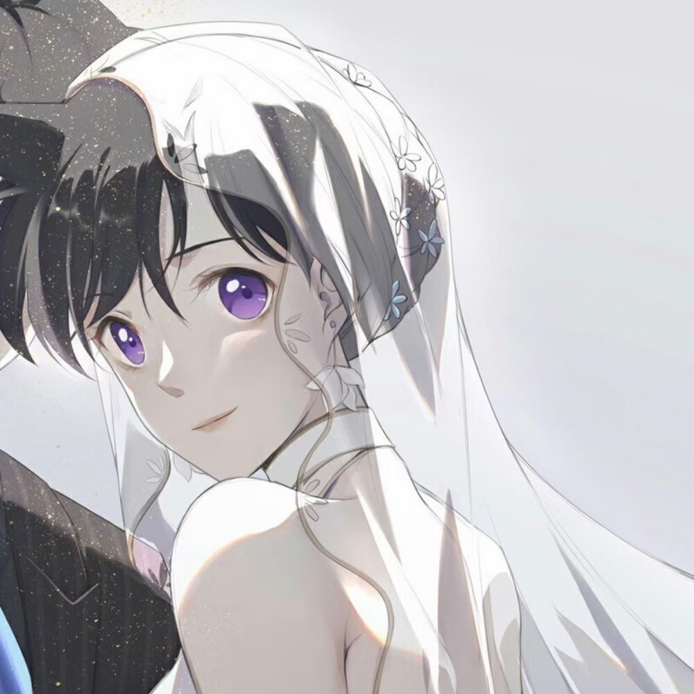 毛利同学…不对,是工藤夫人 #名侦探柯南# #新兰是