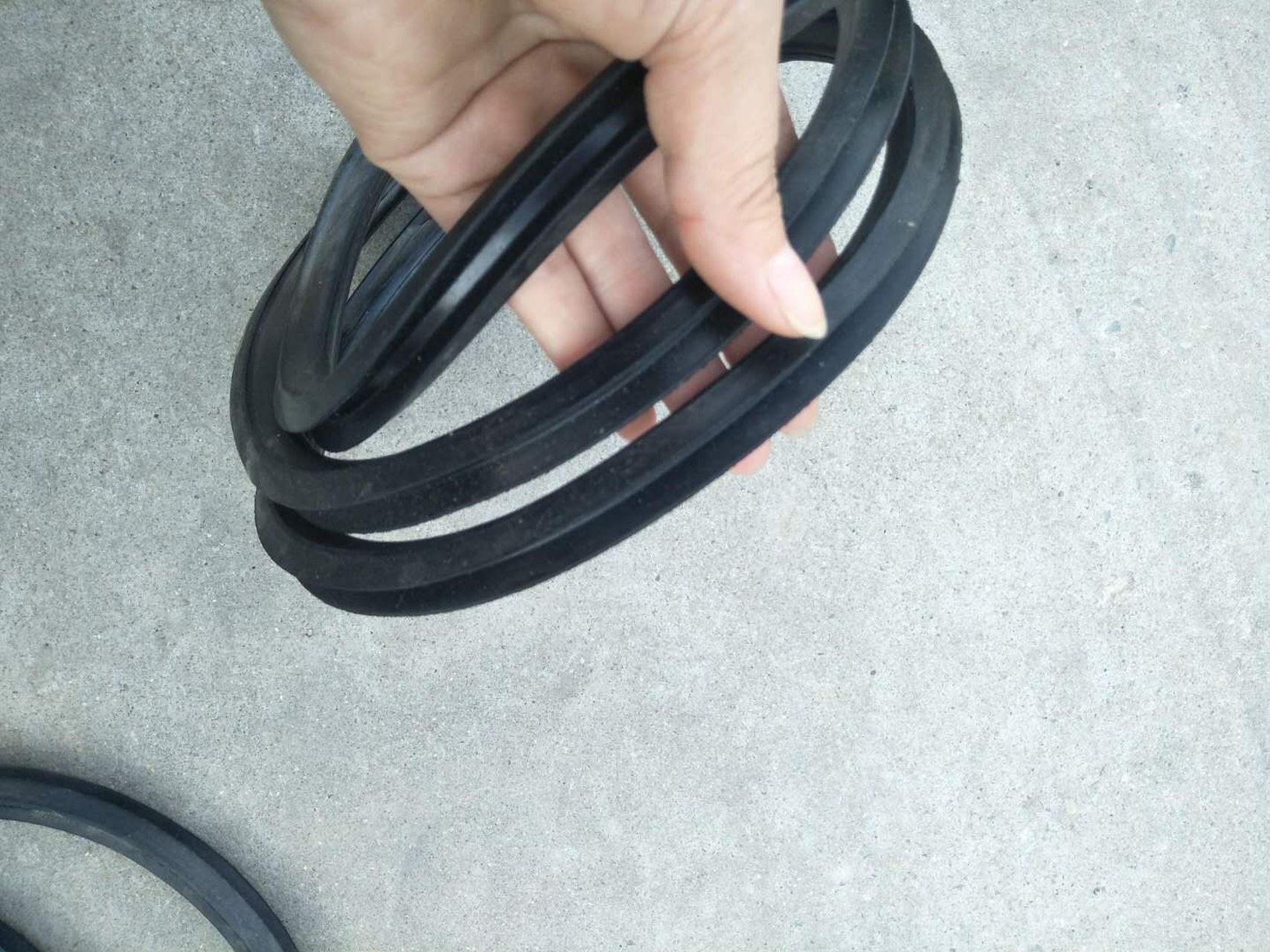 塑料检查井胶圈 双壁波纹管胶圈 密封圈