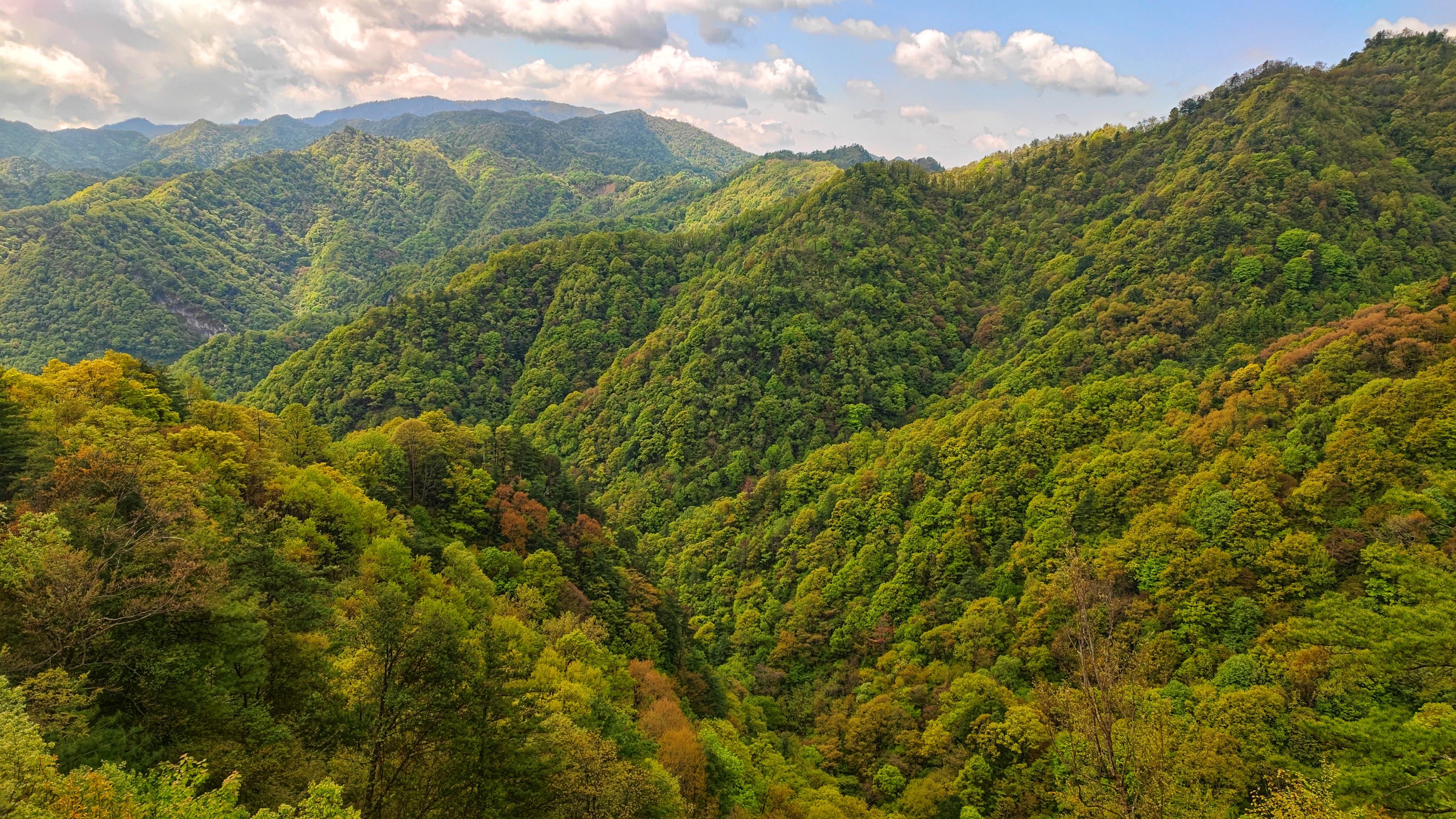 陕西山图片