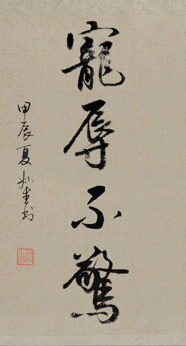 宠辱不惊 #书法