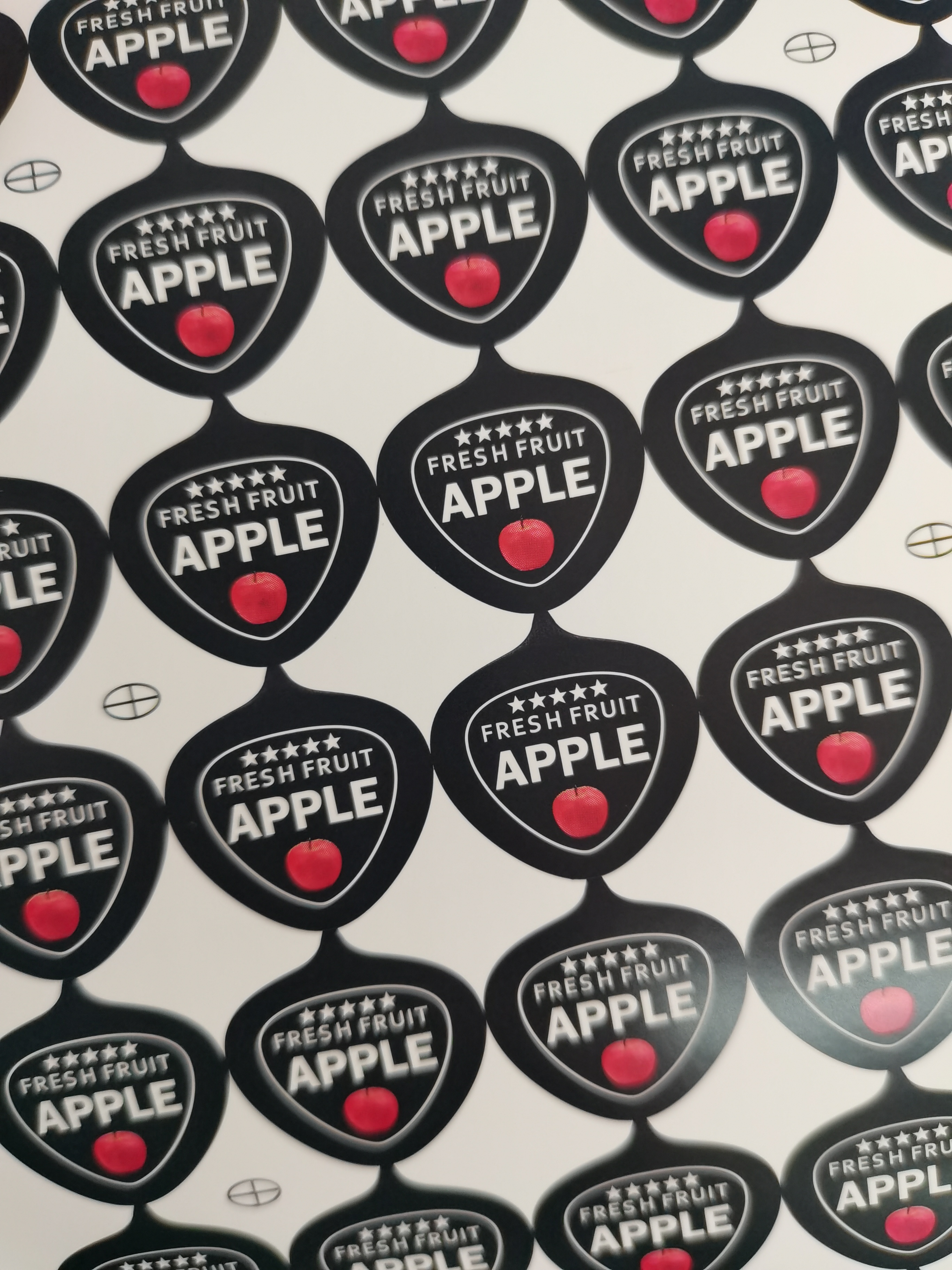 苹果标签,靓不靓