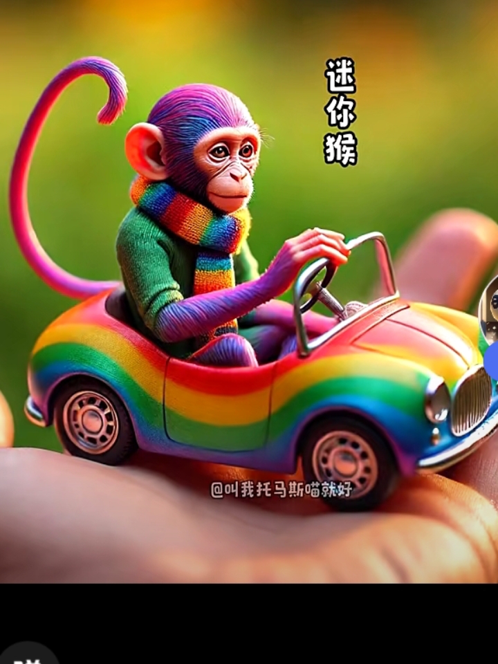 十二生肖超级可爱迷你版,小老鼠开车车咯!