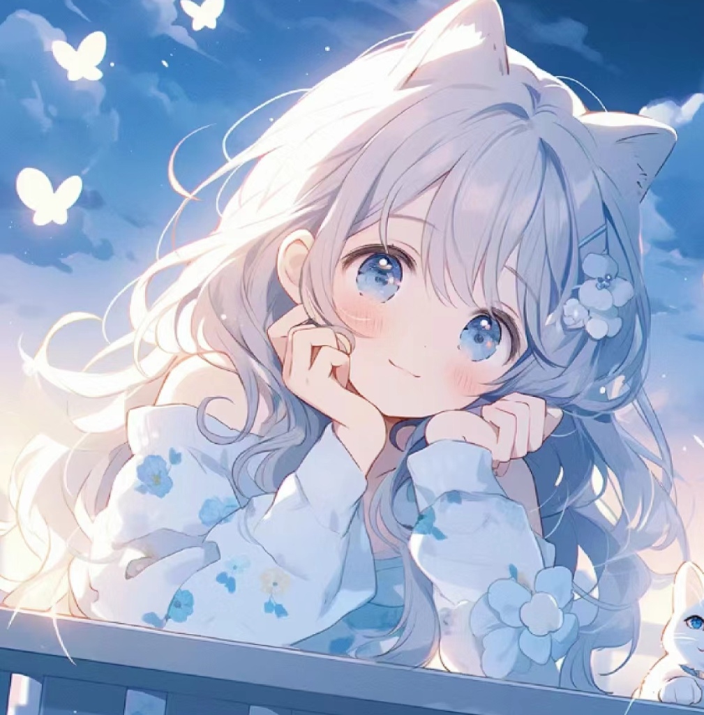 猫耳少女头像