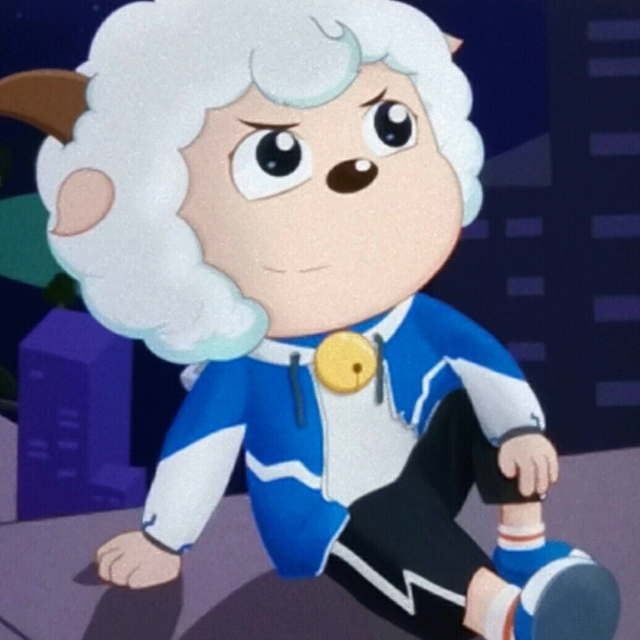 《喜羊羊与灰太狼》 喜羊羊长大后的原图