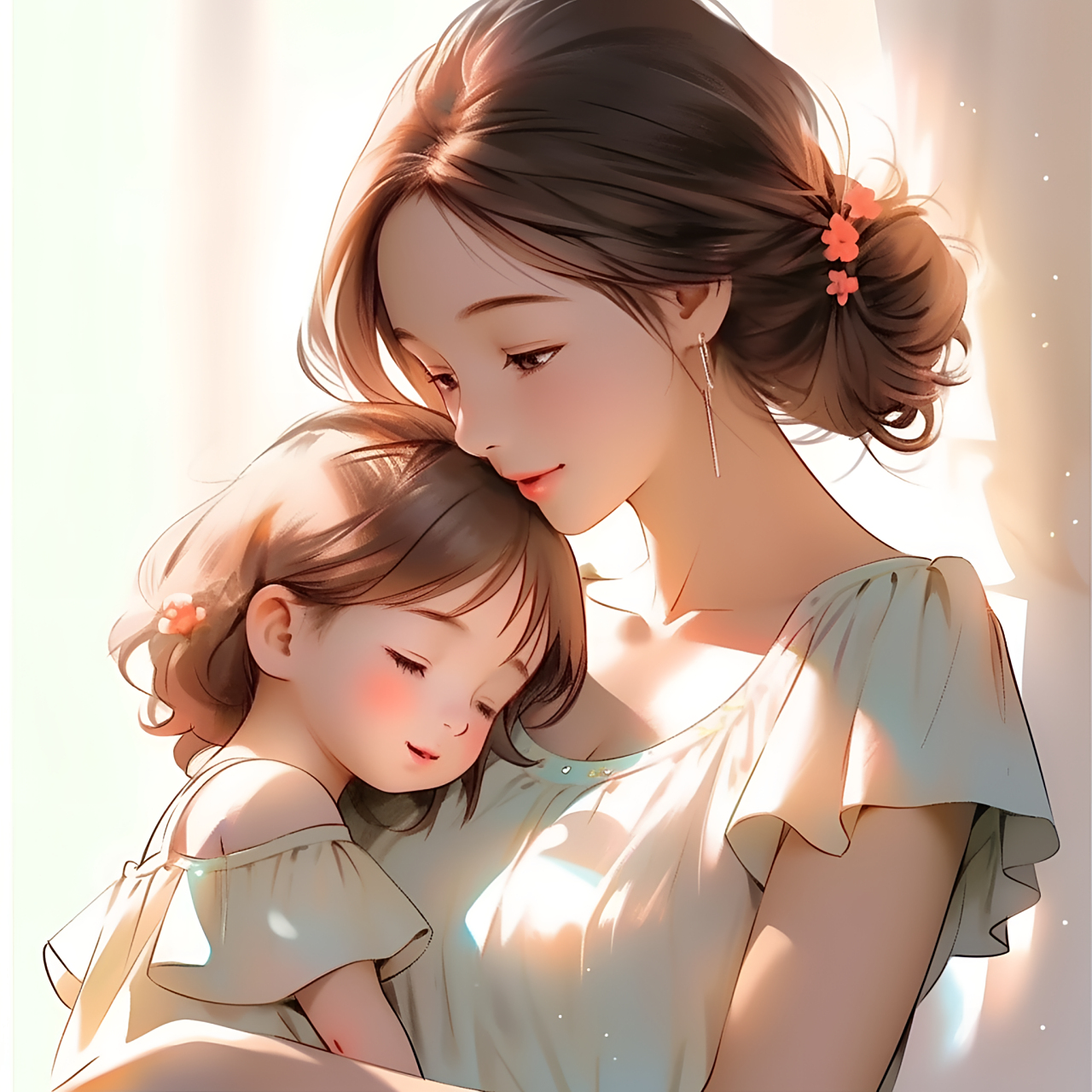 美美哒亲子头像来啦#微信头像# #头像# #动漫头像和壁纸