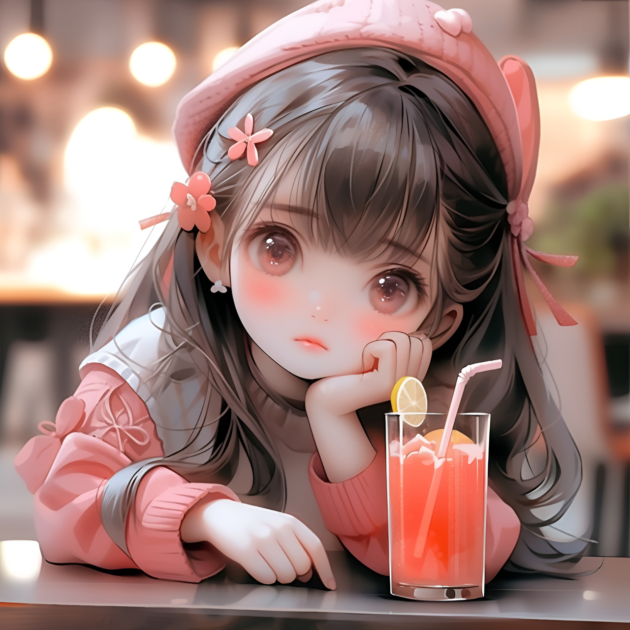 将喜欢的一切留在身边,这便是努力的意义#ai绘画# #动漫头像和壁纸