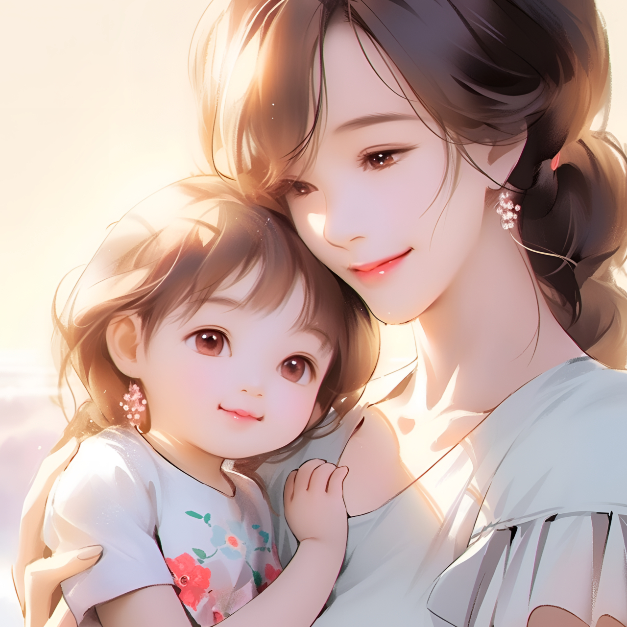 美美哒亲子头像来啦#微信头像# #头像# #动漫头像和壁纸