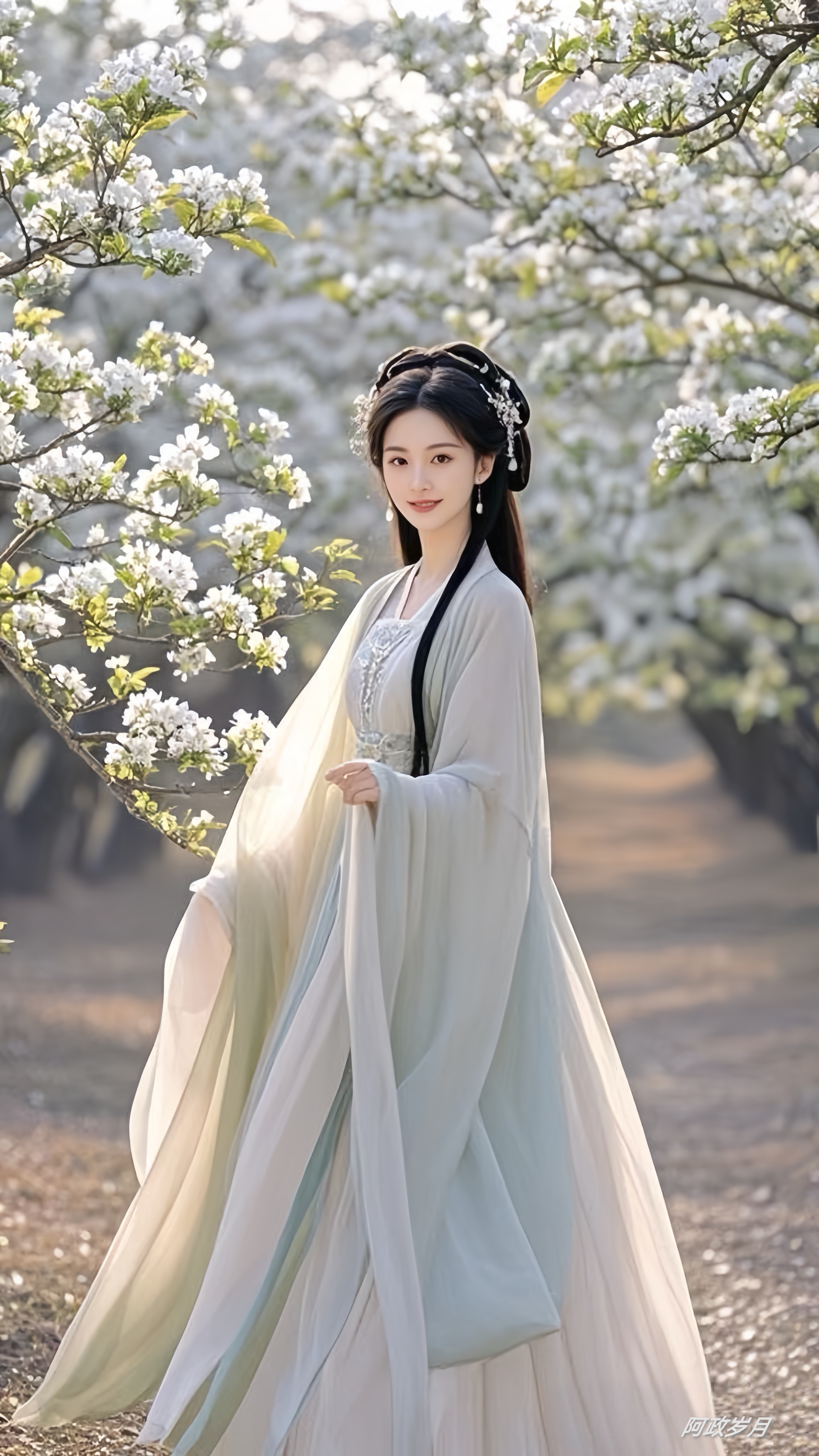 《春日花间仙子》