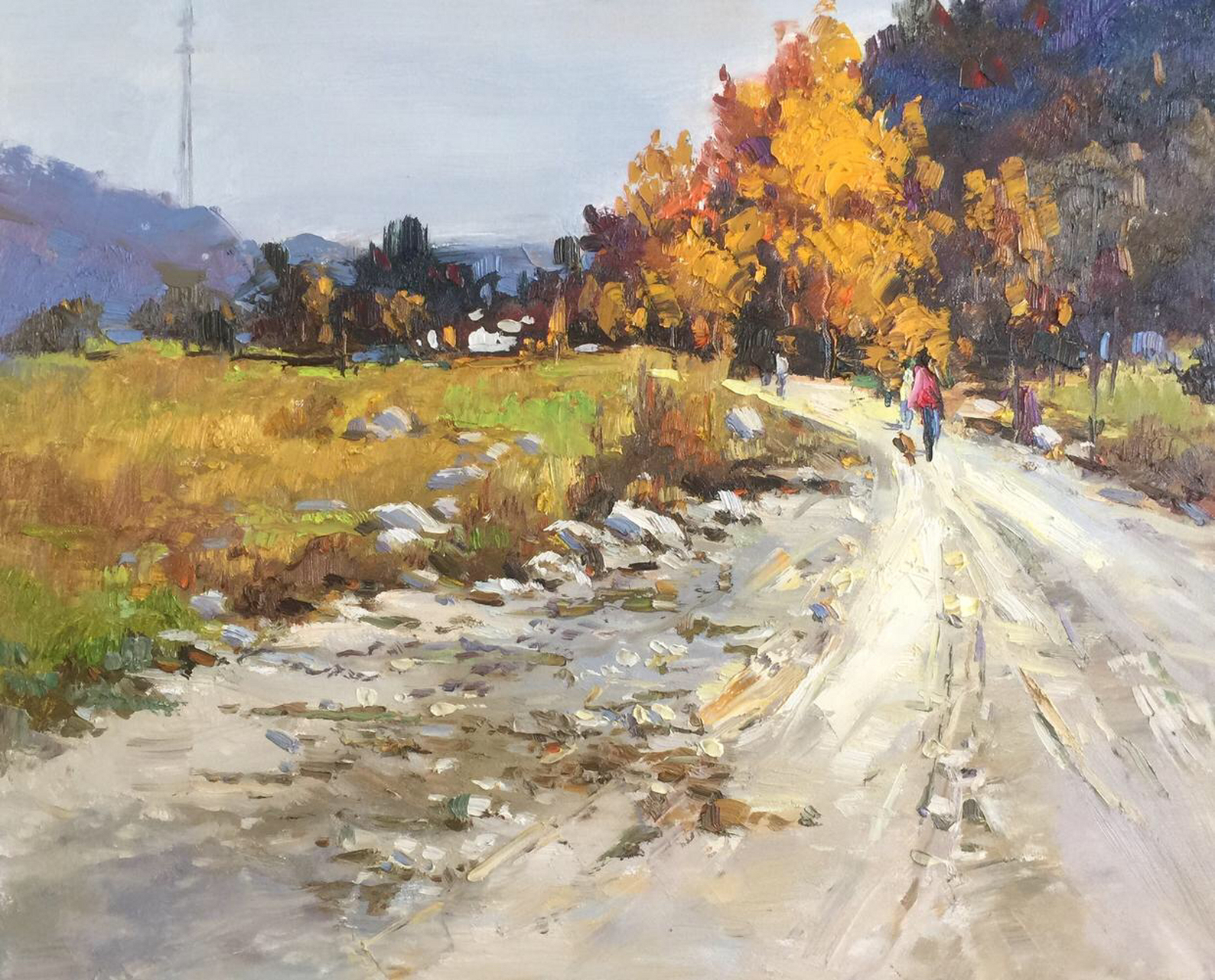 《黄塘秋韵》50x60cm