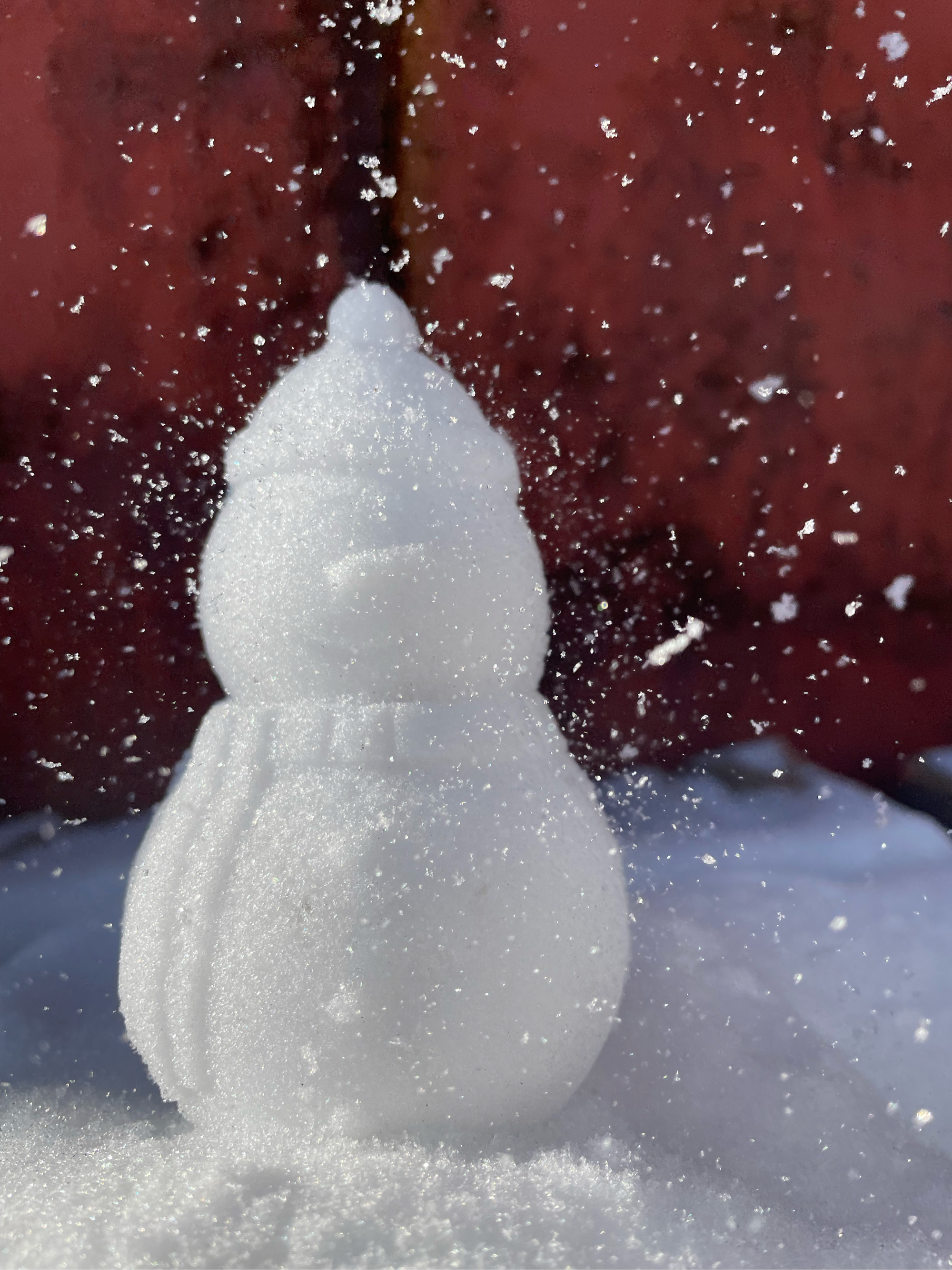 化了的雪人图片大全图片