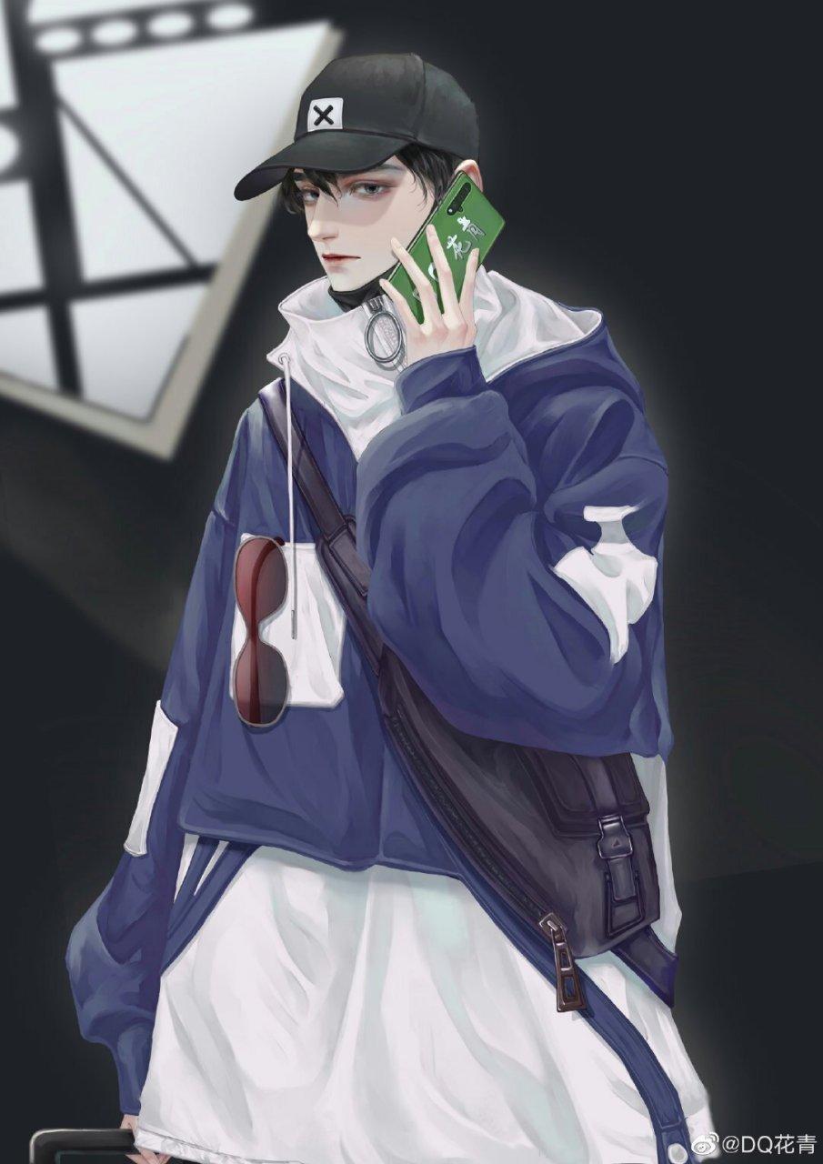 画师:微博dq花青  周自珩x夏习清   《我只喜欢你的人设》