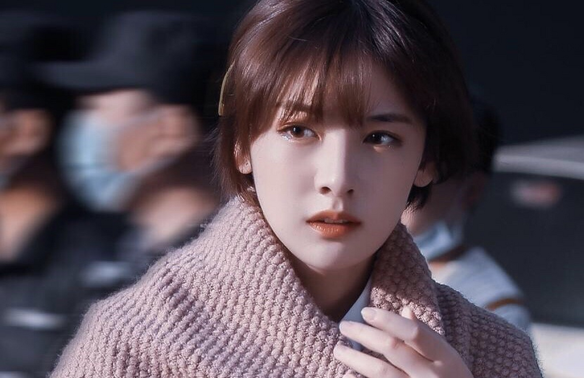 《创造营2020》赵粤图,有刘海和无刘海的区别,一种稚嫩感,一种日剧女