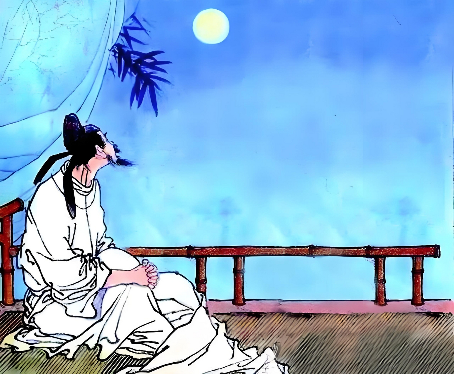 月到圆时两地望, 独坐窗前泪眼汪. #中秋节晒团圆