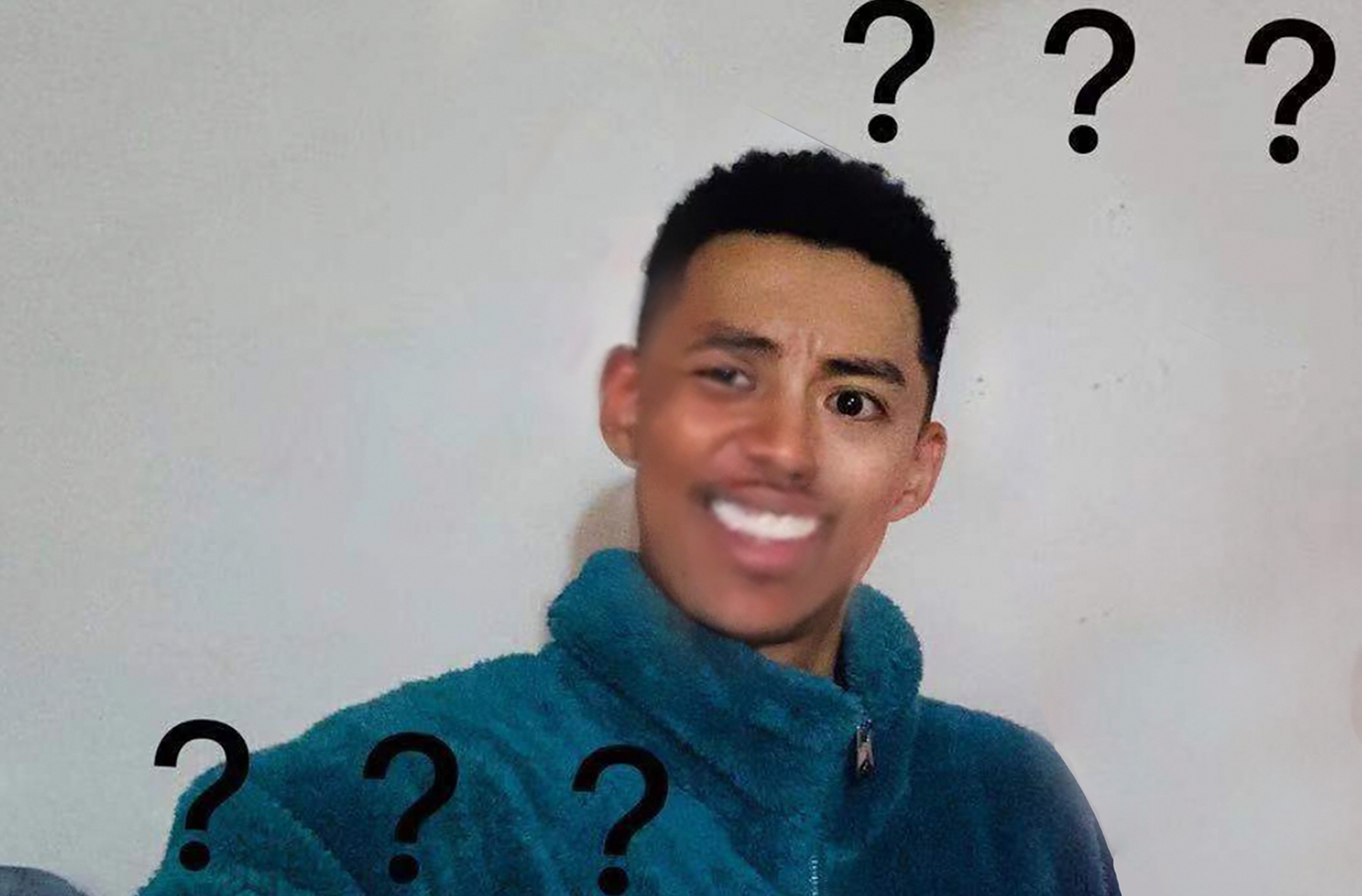 王鹤棣把头发烫焦了,却意外撞脸问号网红尼克杨的表情包!