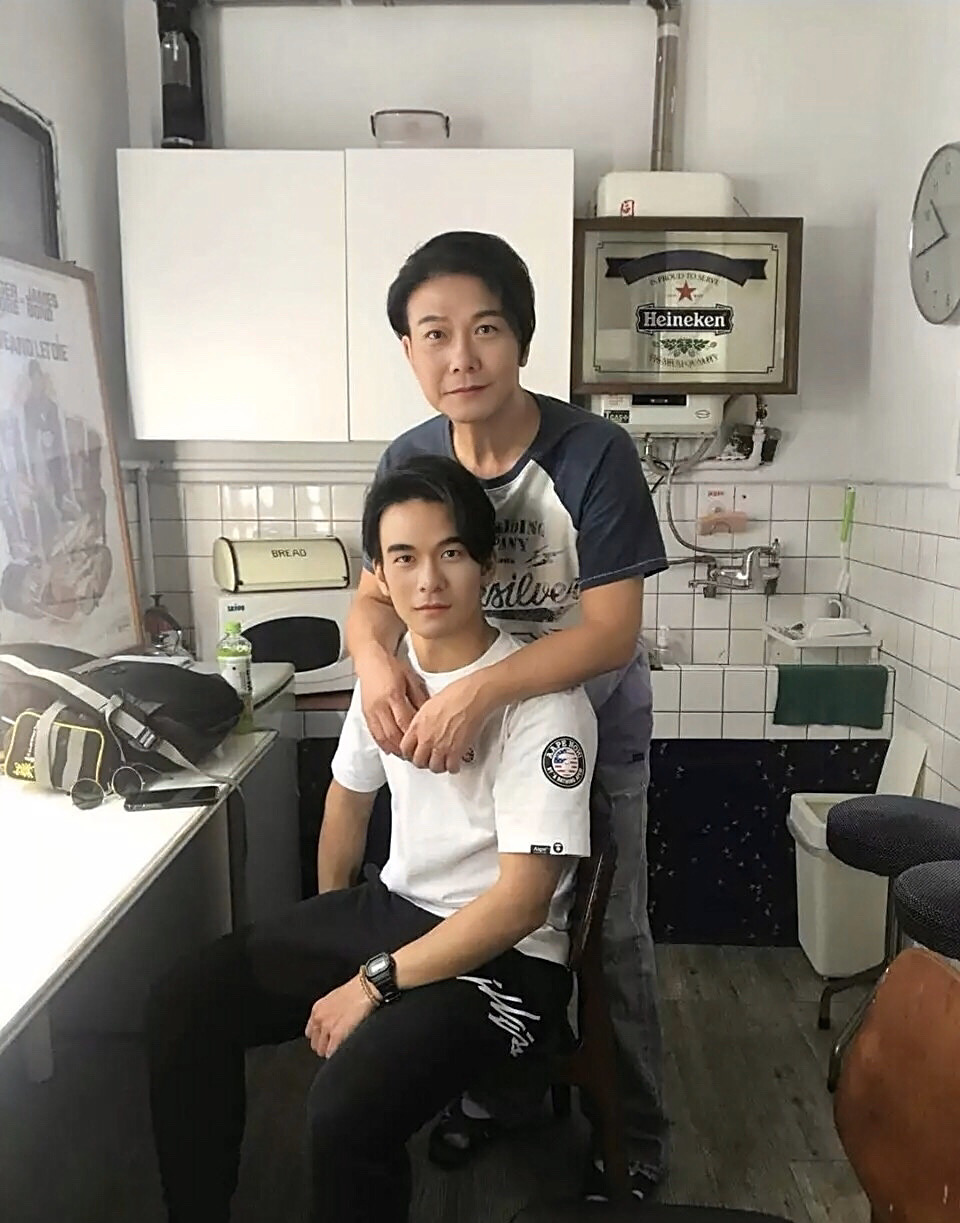 钱小豪和他儿子的合照,终于get到两人像的地方了.