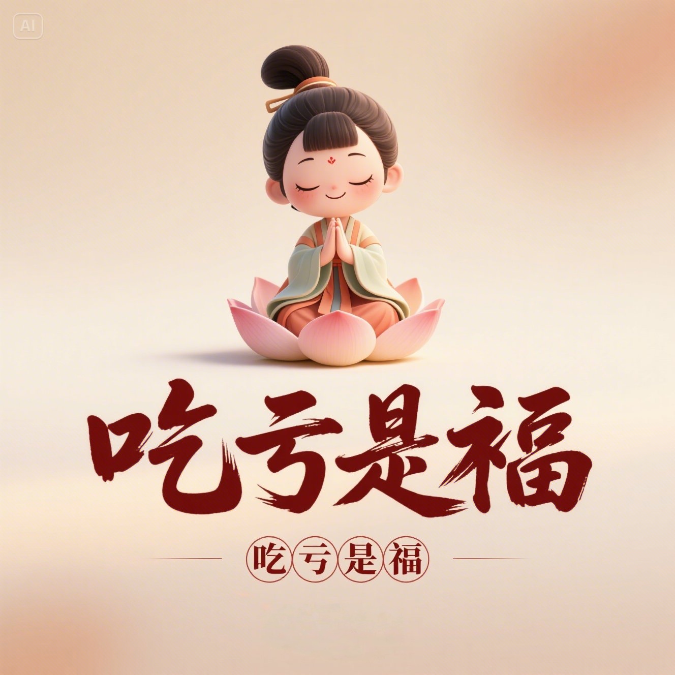 头像#荷花佛系头像# "小姐姐这吃亏是福的禅意,让人心静如水