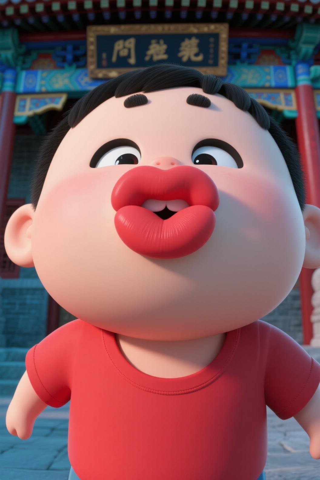 插画# 嘟嘟嘴好可爱呀