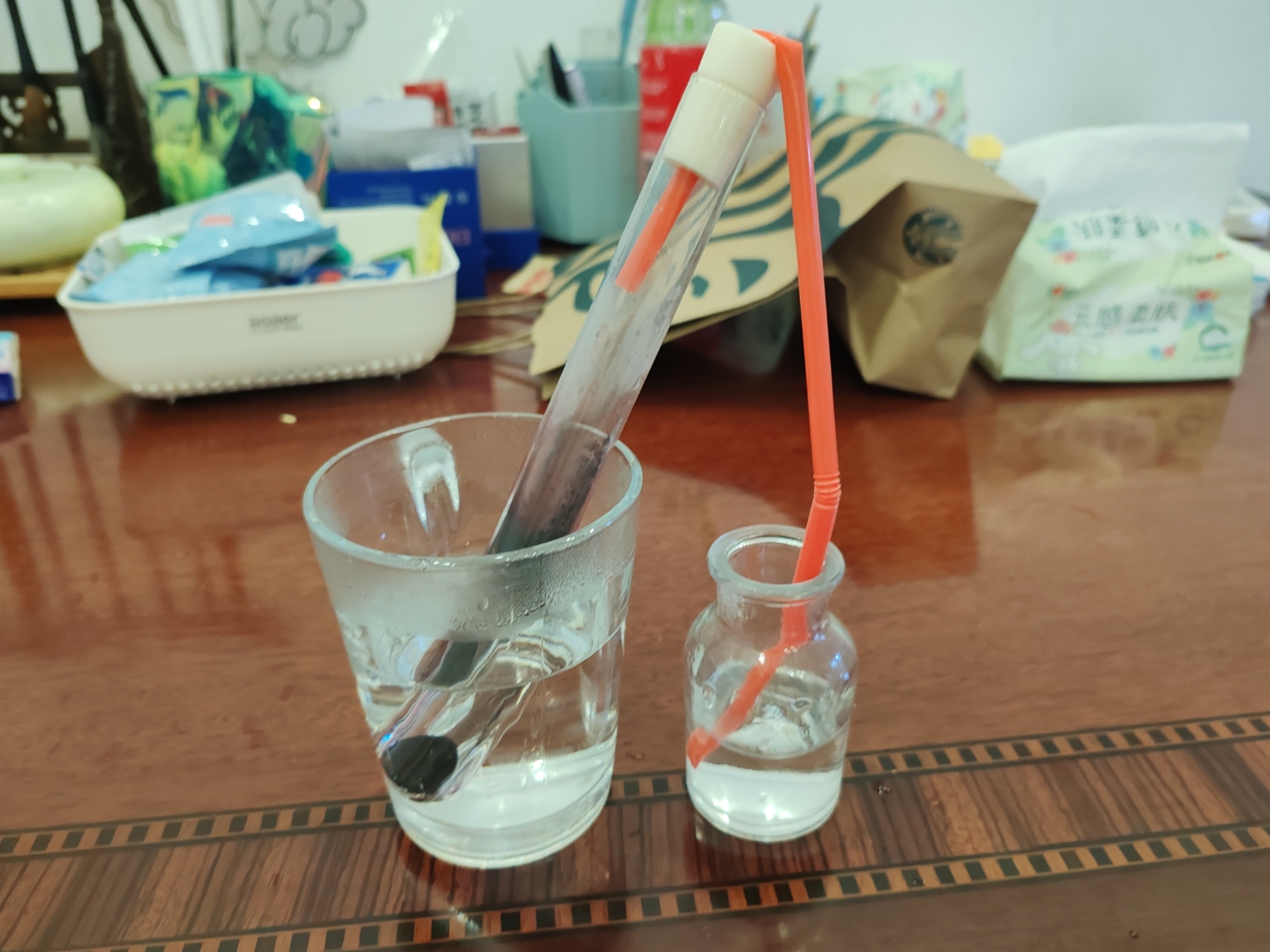 木炭还原氧化铜