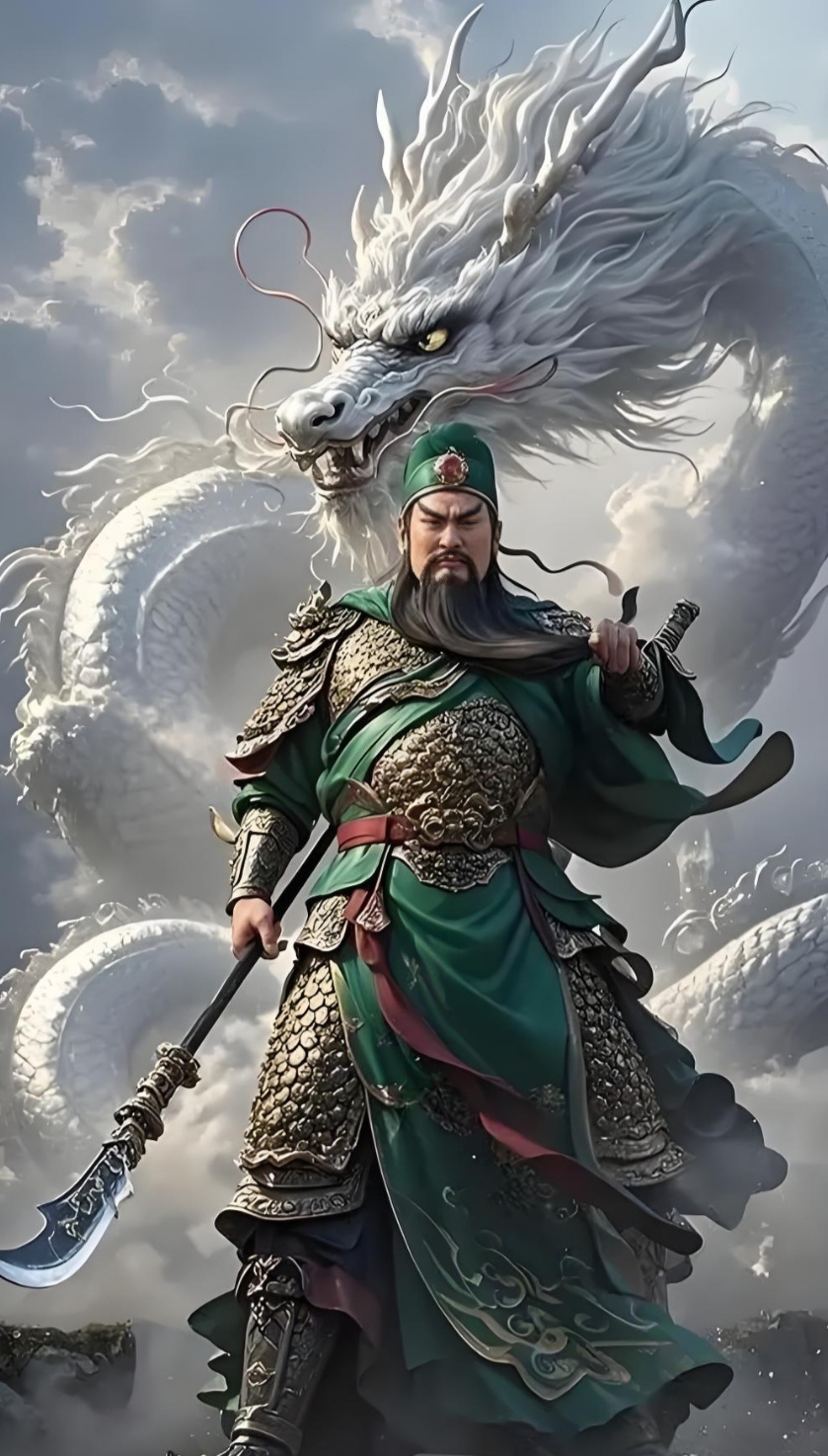 封金挂印,千里走单骑颜鲅 关公杀破天关羽骑龙图片闭眼关羽高清图片