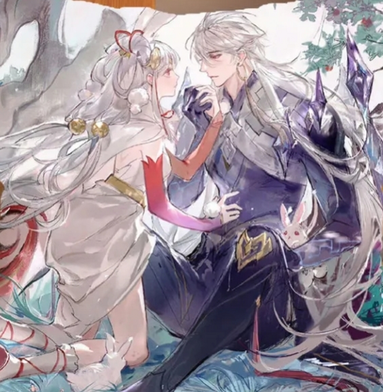 公孙离和李信的情侣头像