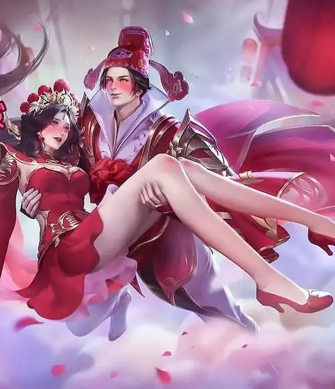 孙悟空和露娜的情人节皮肤第4个是网图[二哈]