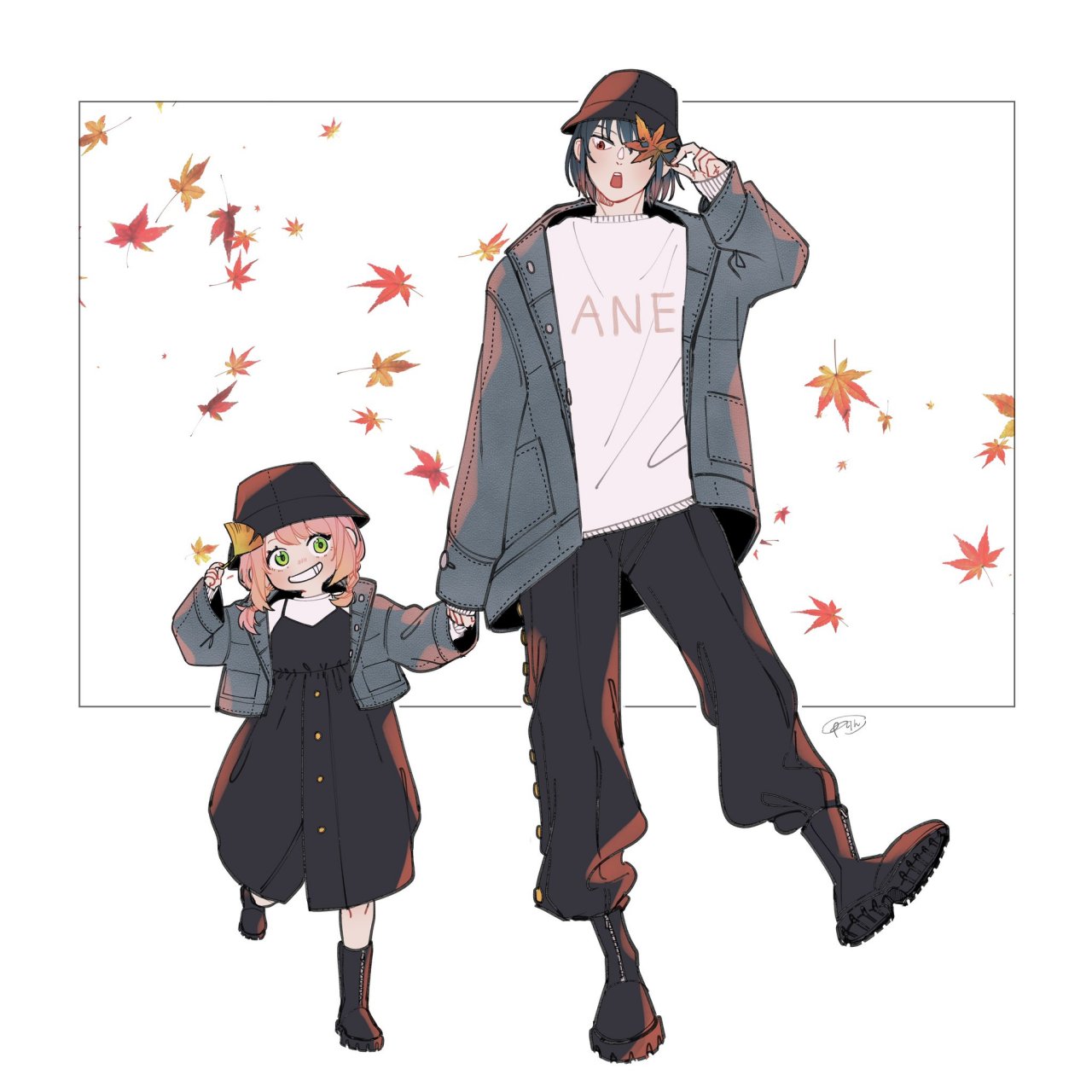 尤里阿尼亚的秋季穿搭秀