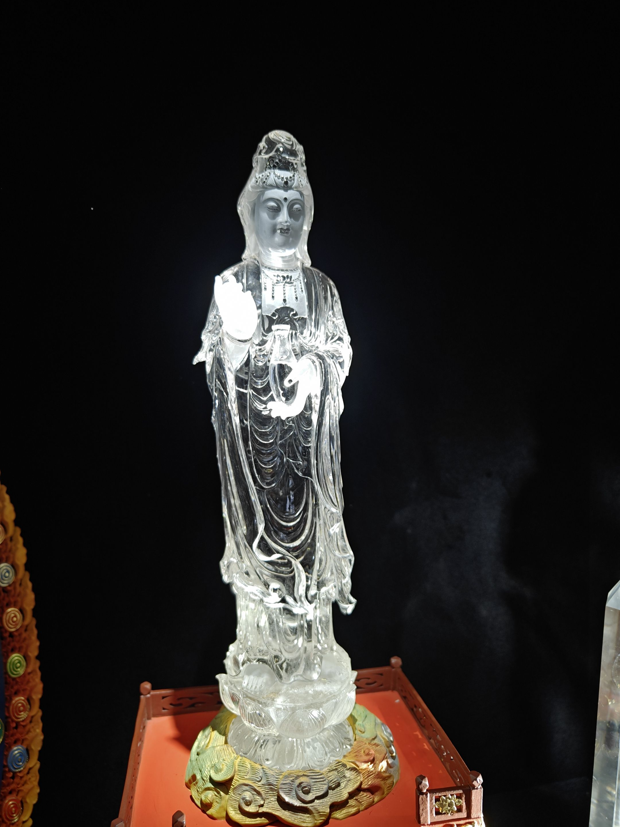 天然水晶佛像05