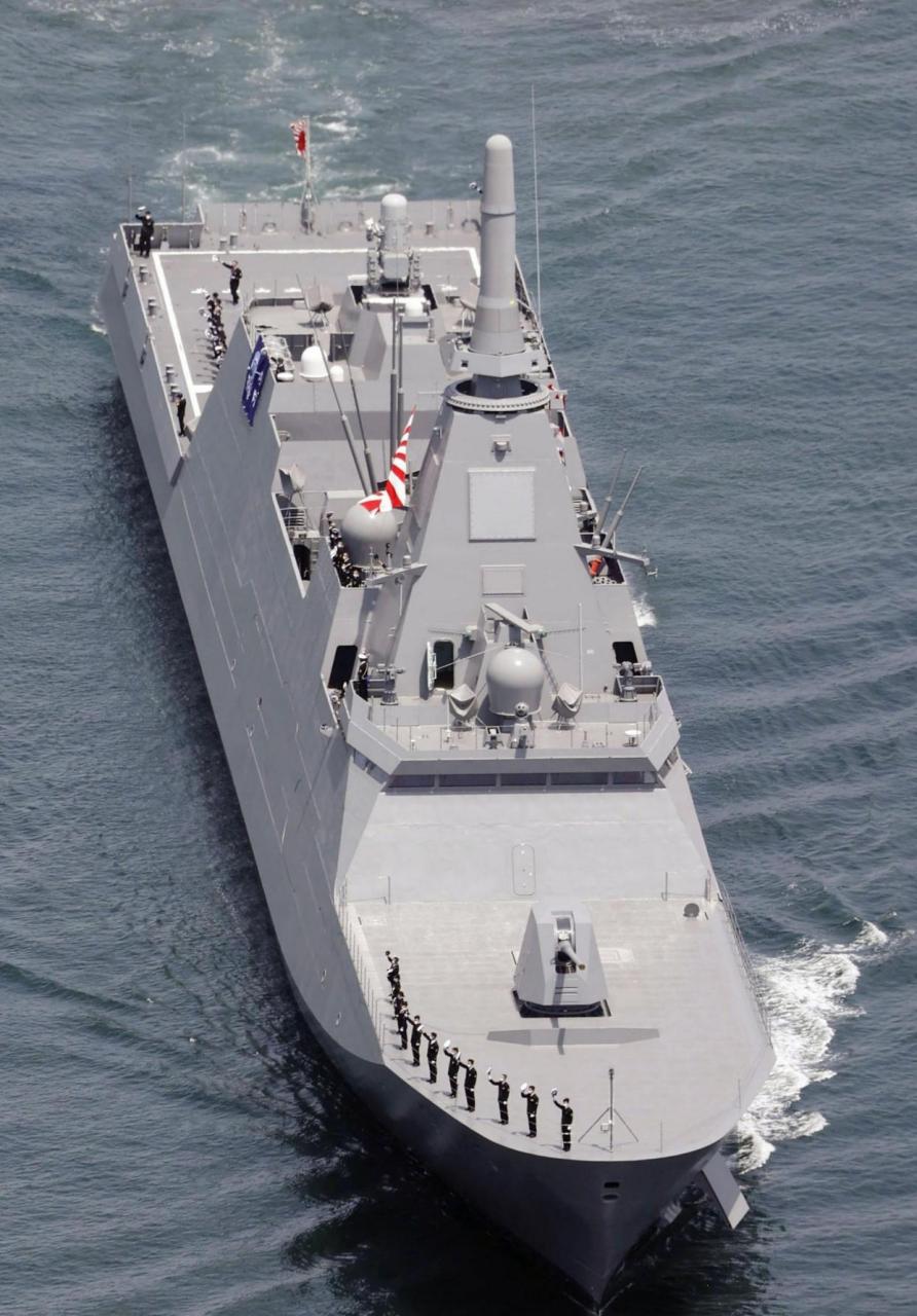 日本"最上号"护卫舰!平均单艘造价约4.