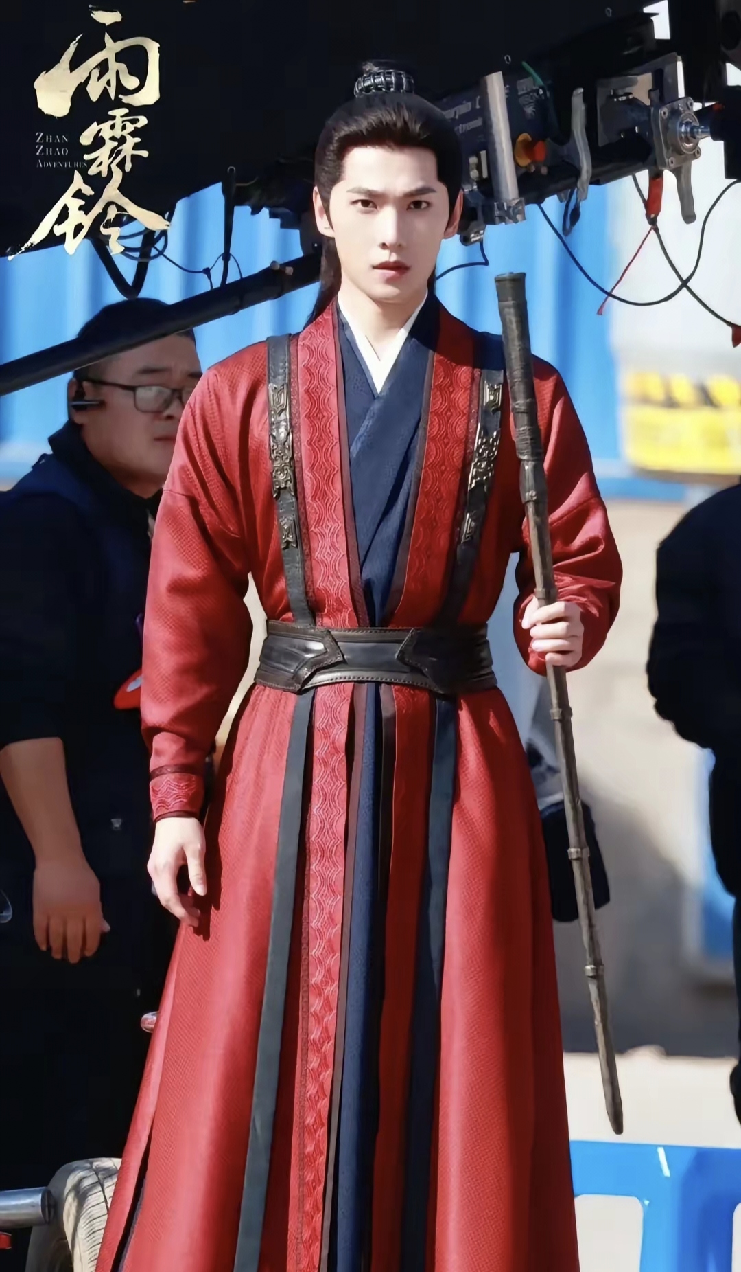 杨洋《雨霖铃》路透,红衣展昭太绝 杨洋《雨霖铃》展昭红衣路透惊艳