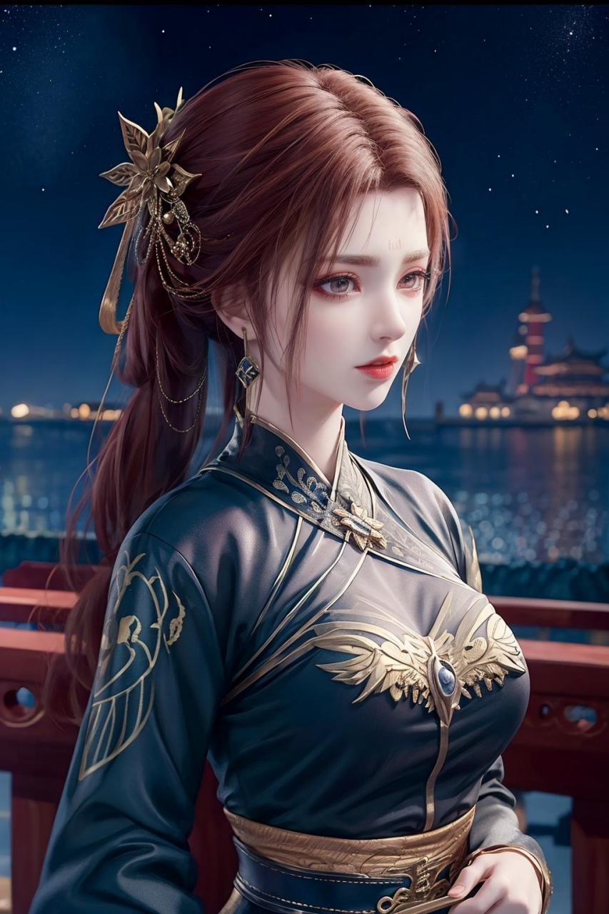 斗破苍穹雅妃后期建模#动漫# #斗破苍穹