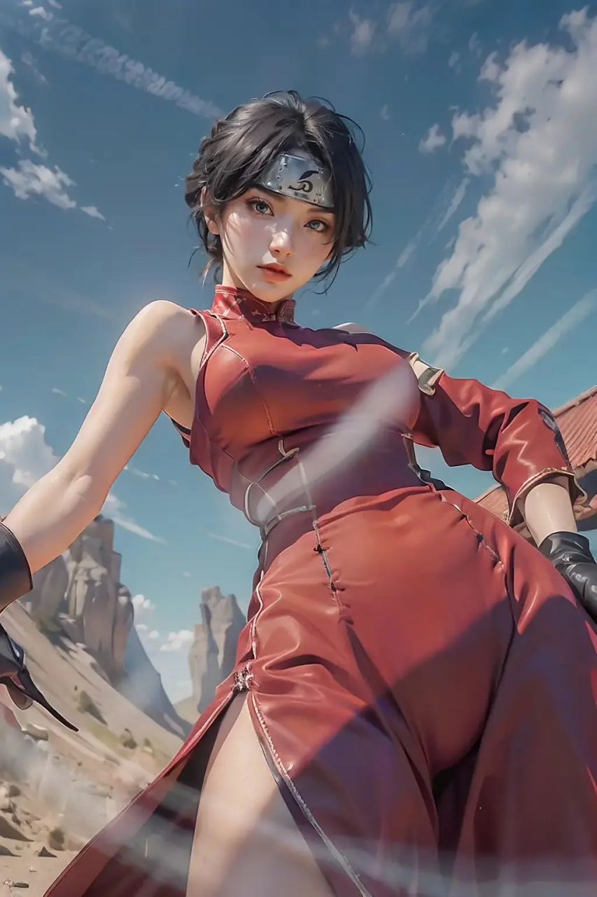 火影忍者女角色ai二次动漫人物图#二次元# #火影忍者# #百万创作者