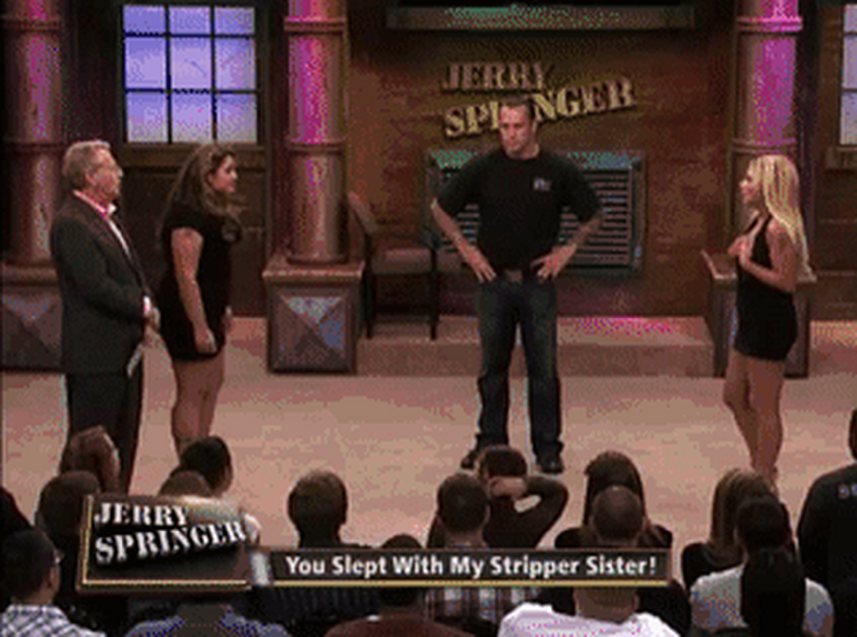 国外有一档类似节目,《莫里秀》(maury show),专门做亲子鉴定.