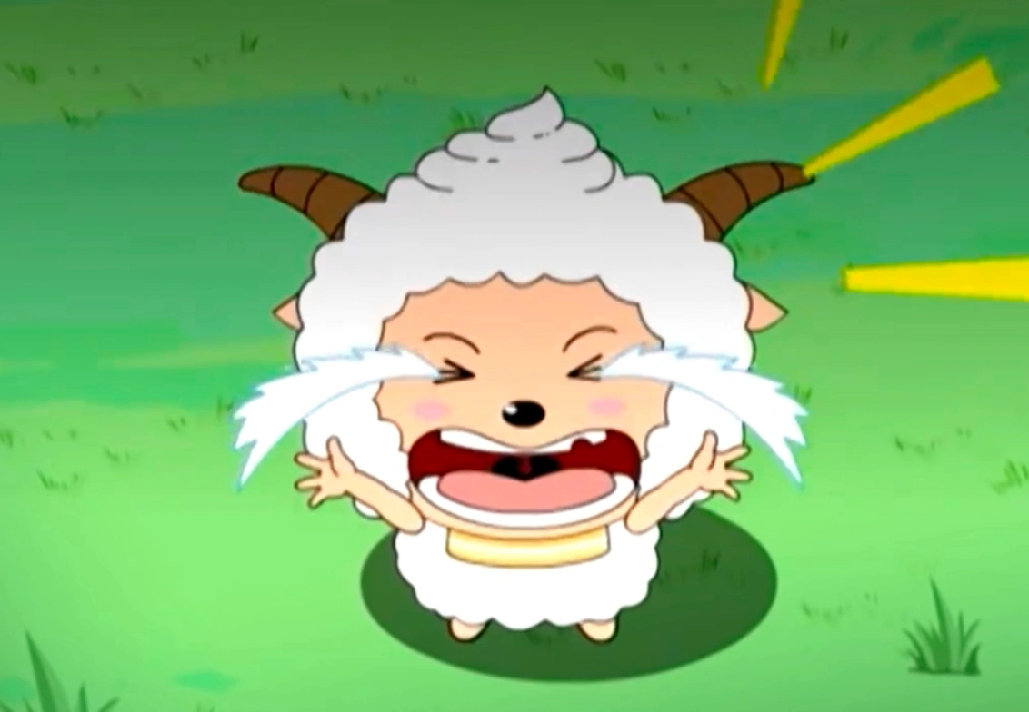 懒羊羊头像 以及撒娇大哭表情集锦 懒羊羊的临时发型总是充满创意