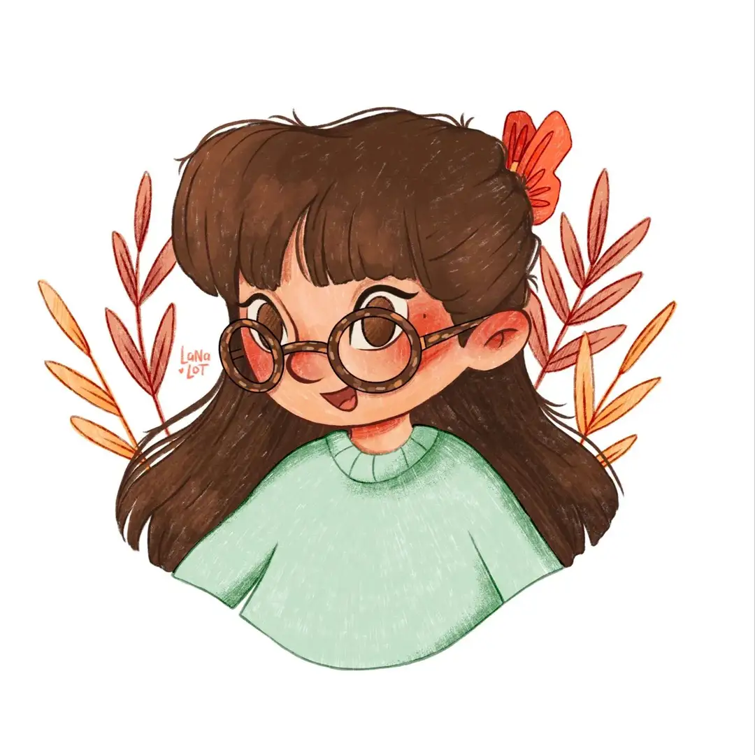 插画师 lana笔下的插画作品 充满着浓厚的艺术气息,色彩斑斓,风格独特