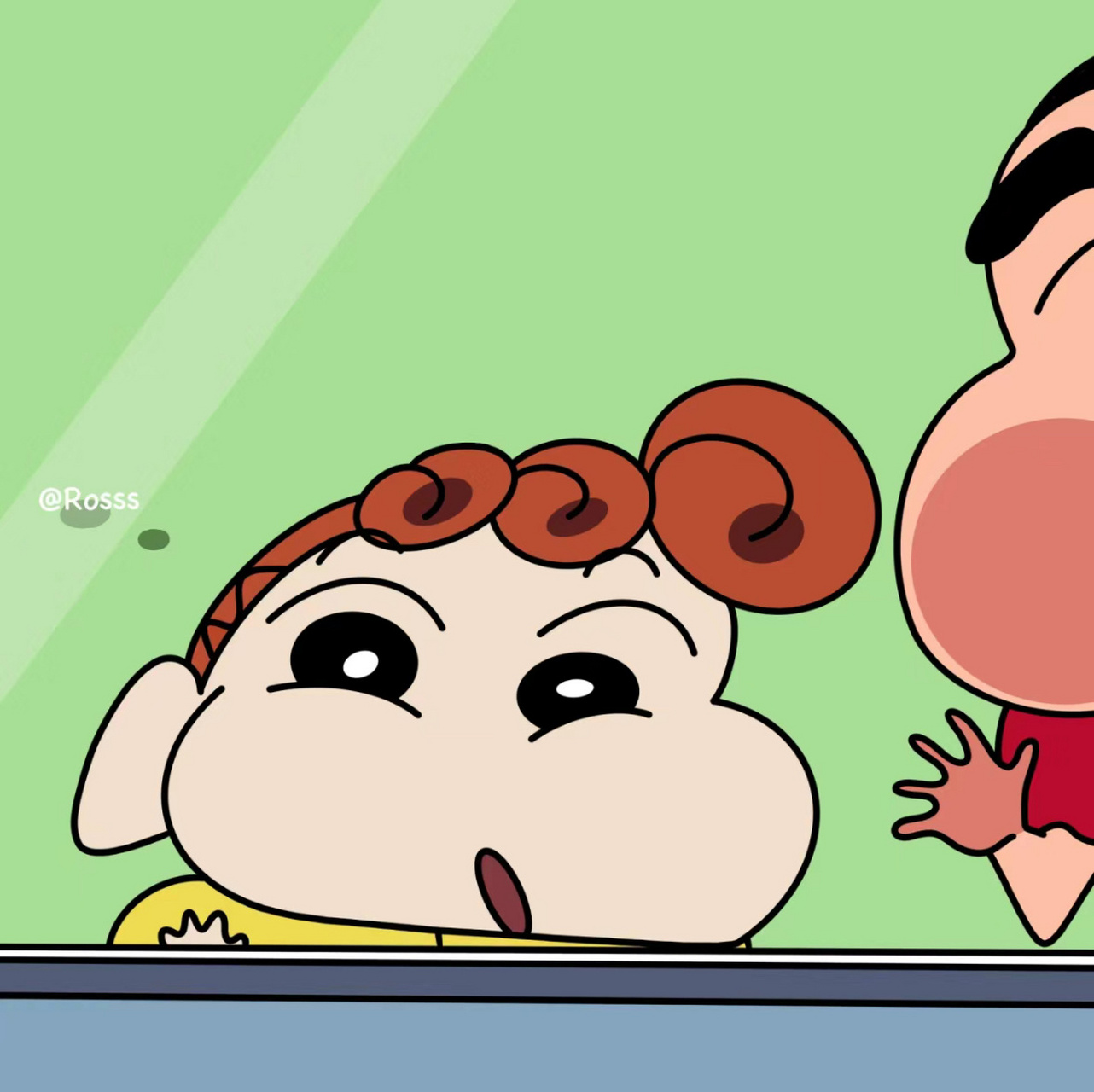 小新x小葵兄妹合集, 原创插画师:rosss ​​​ #绘画欣赏