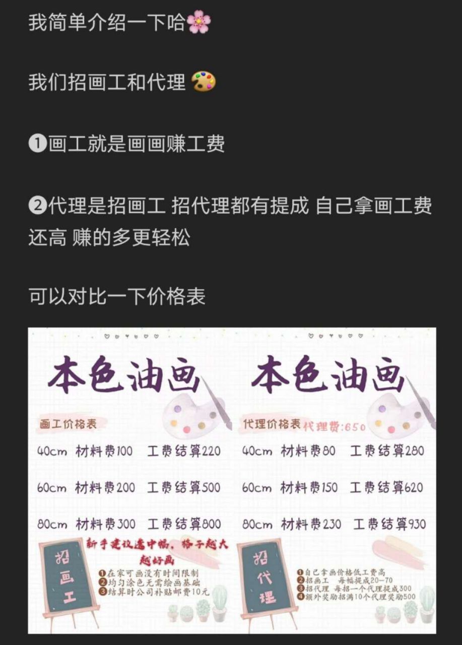 招兼职画画赚钱 不限时间交画有耐心涂均匀即可 自己已经做了一段时间
