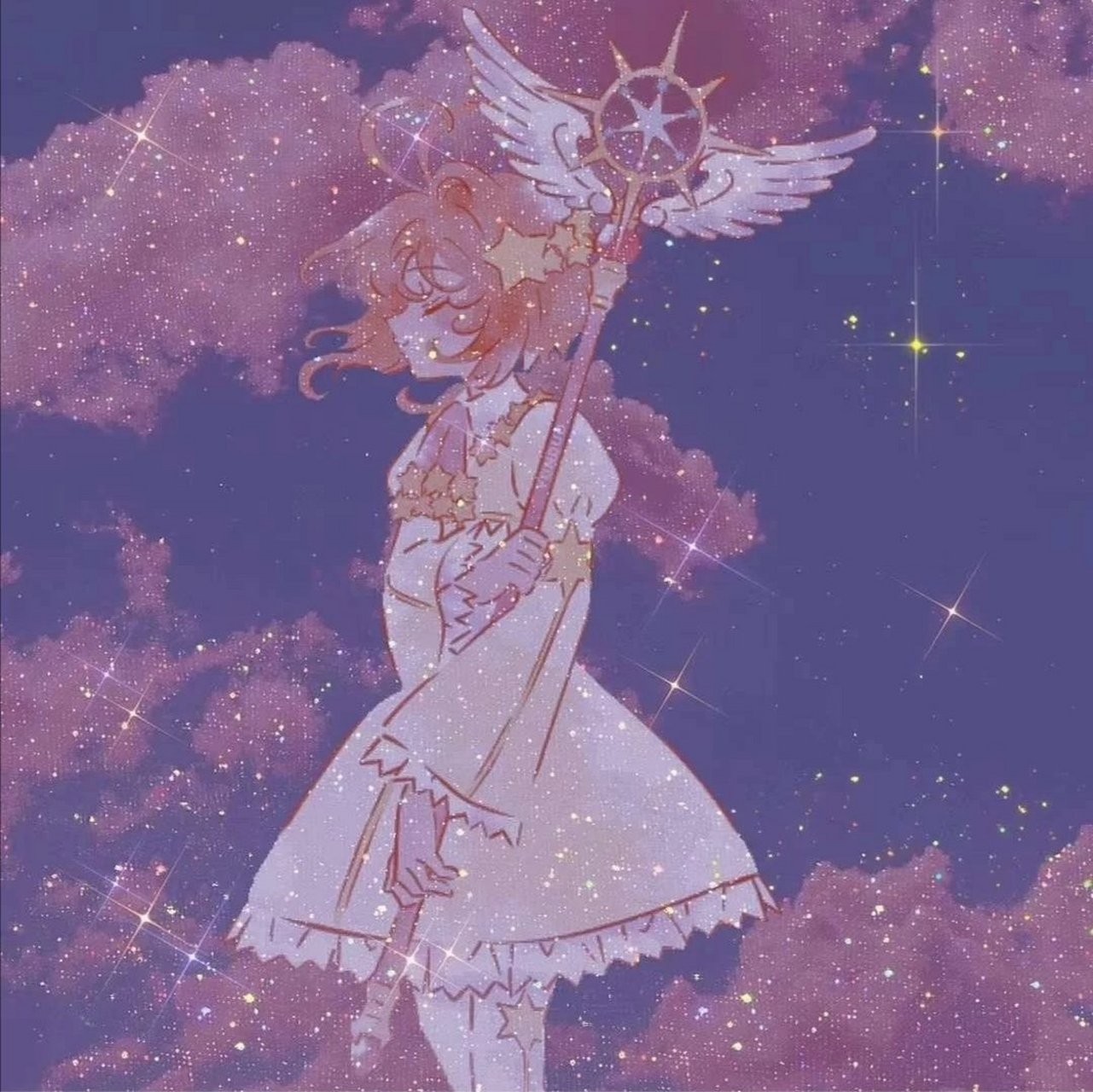 自带bulingbuling特效的动漫闺蜜头像