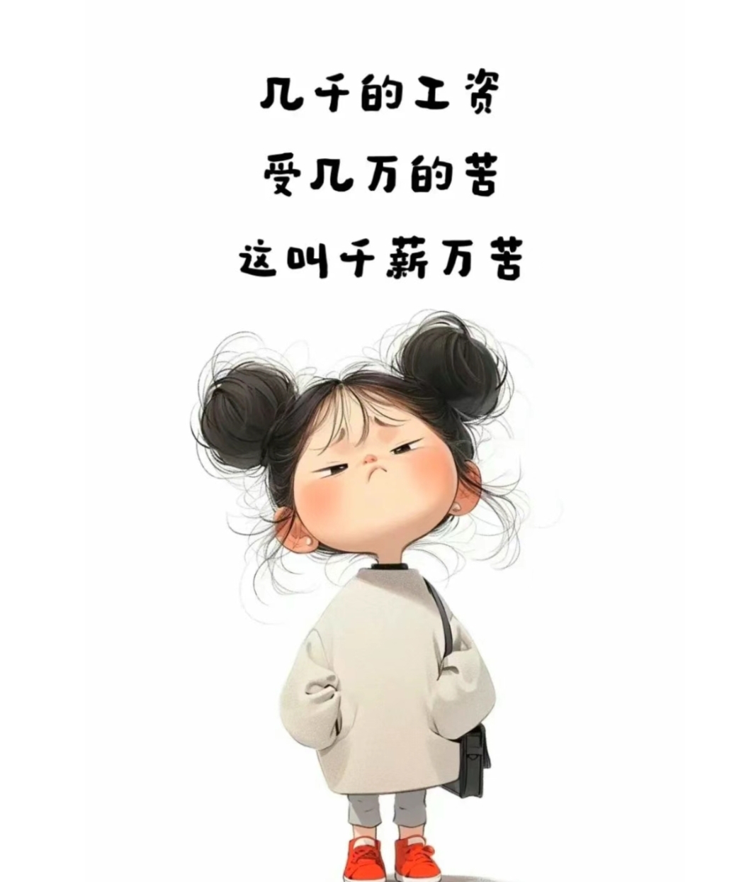 千薪万苦但生活依旧很苦,也终于实现了"腹饿代"梦想[可怜][可怜][可怜