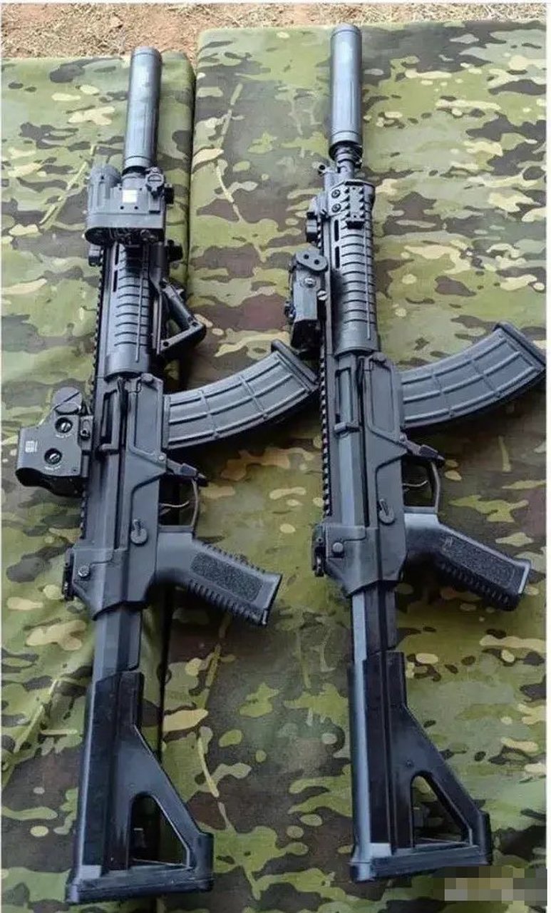 #军事# 短小精悍的qbz-191短突,真的让试装此枪的我军机械化步兵班战