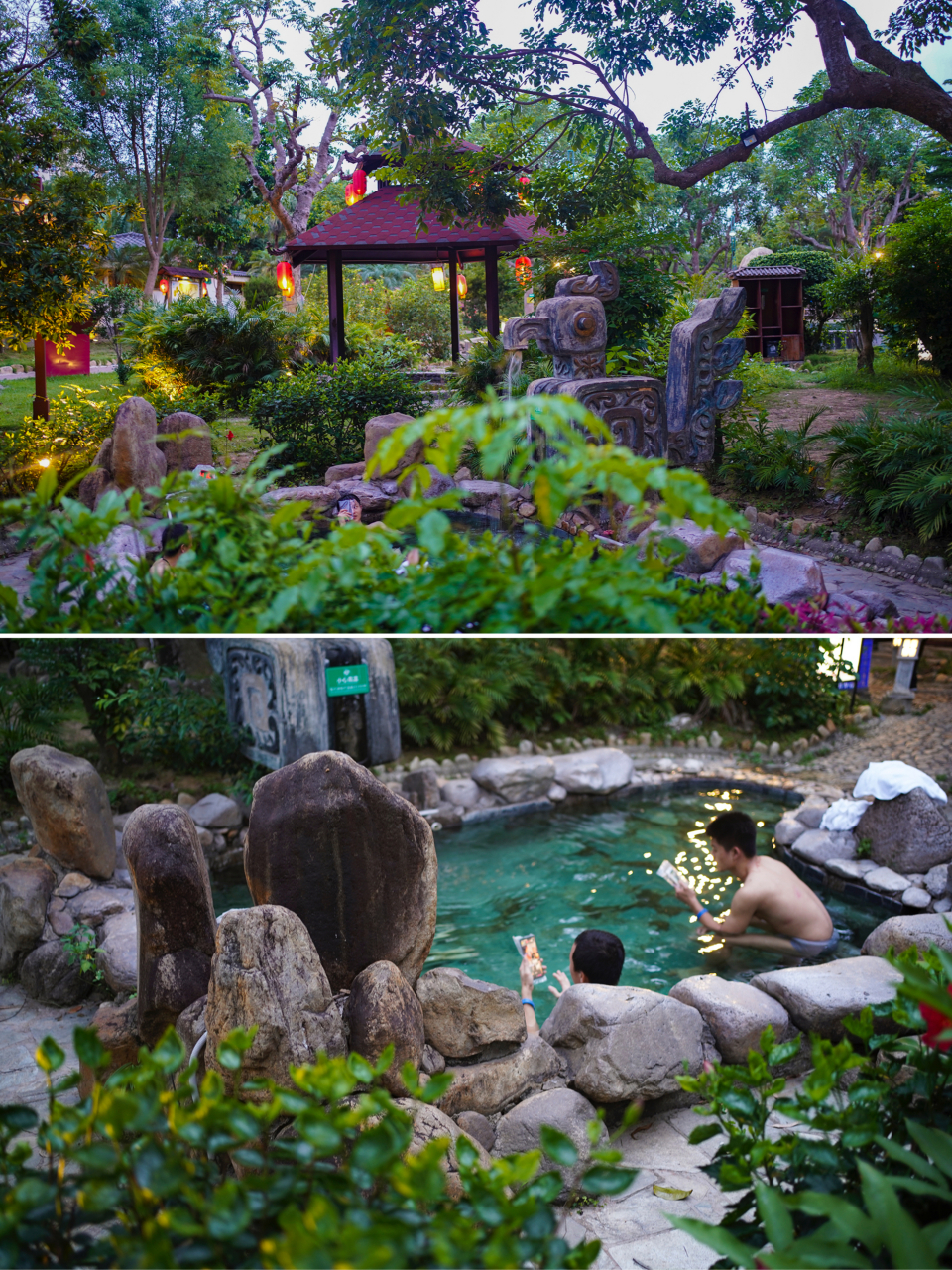 普宁人人都去过的温泉度假村,亲测不错 普宁市云落镇有个盘龙湾温泉