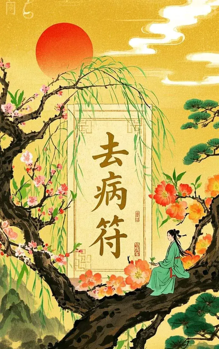 刷到的你赶紧接住这张去病符