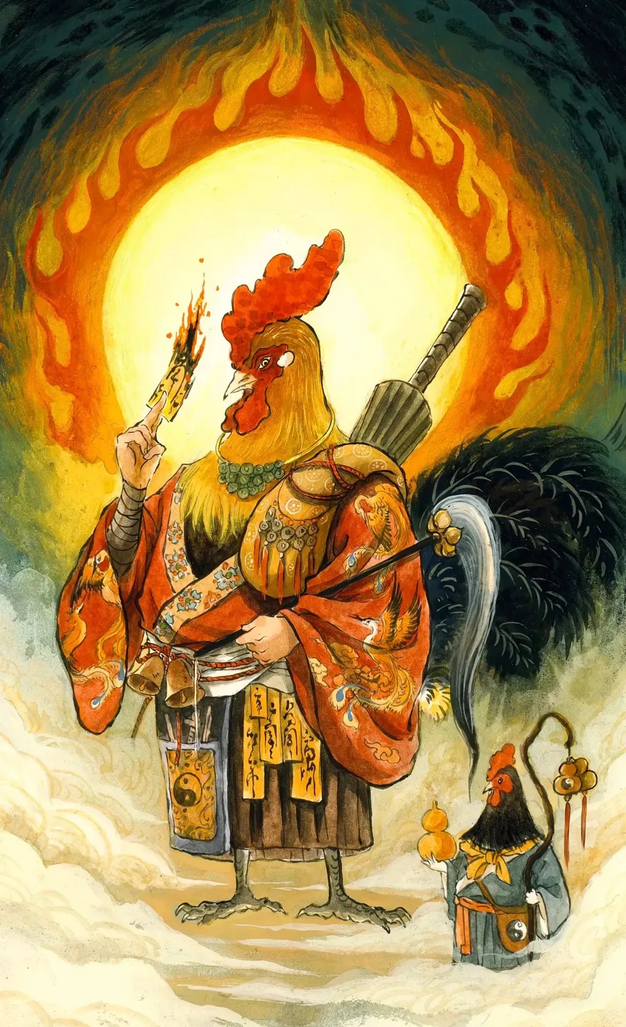 清明节快到了,老师说已经帮属鸡的朋友们都除掉了小人!